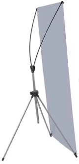 Condition photo showing Good Condition for waterproof wholesale x banner display stand outdoor advertising exhibition banner rack
