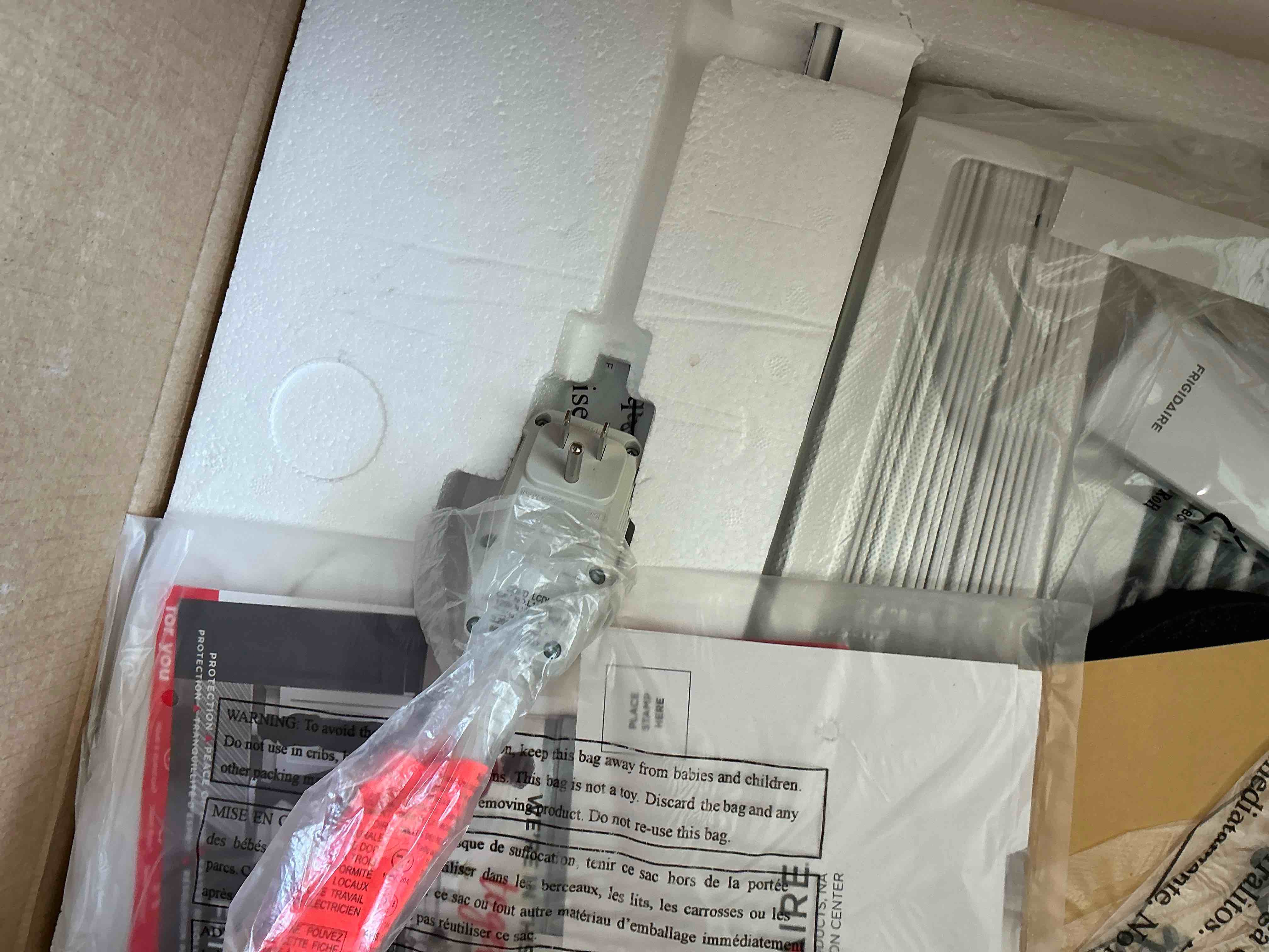 Condition photo showing New/Like New for frigidaire - 10,000 btu window air conditioner with remote - white