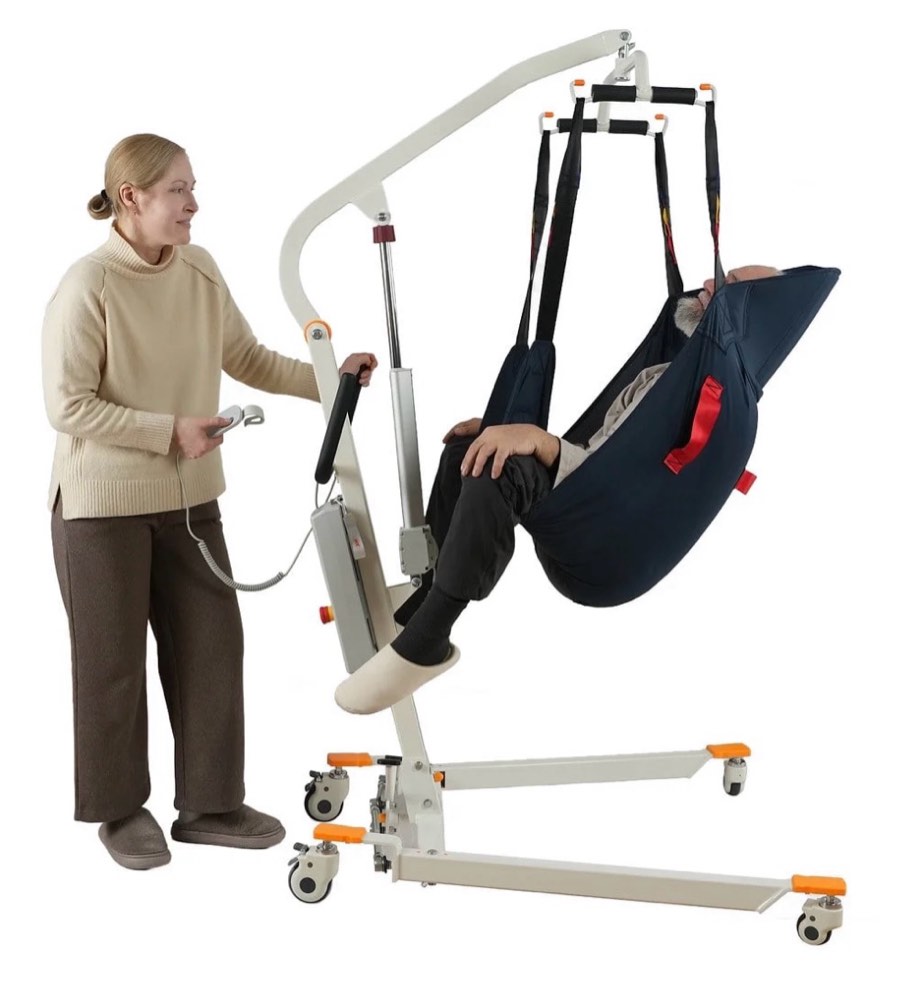 vocic electric patient transfer lift, hydraulic body lift for elderly, foldable, home care, 440lbs
