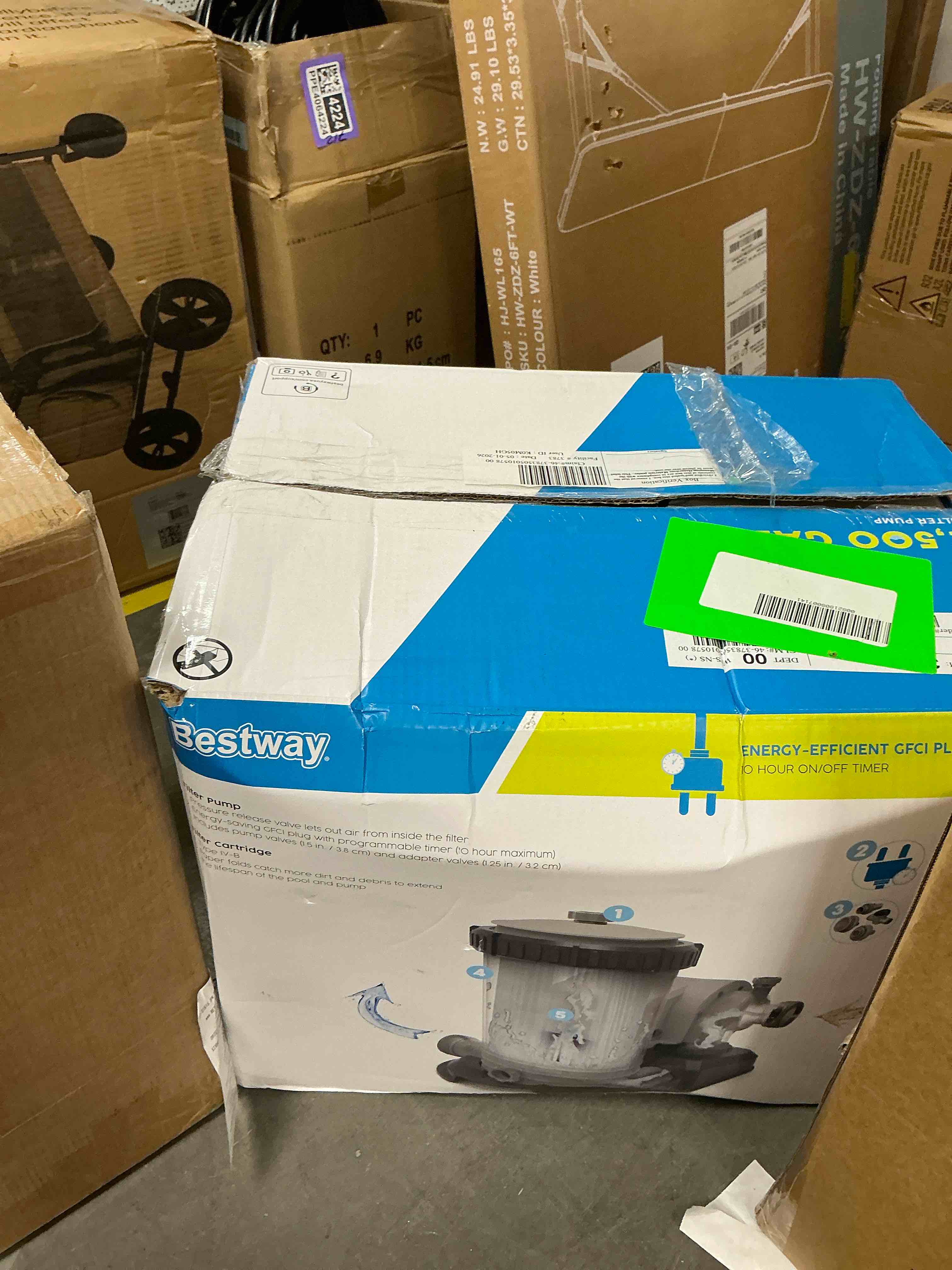 Condition photo showing Good Condition for bestway - flowclear 2500 gallon filter pump