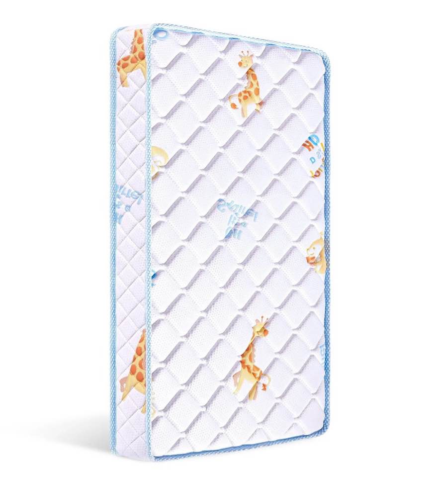 breathable baby crib & toddler mattress, firm and soft support, skin-friendly & hypoallergenic fabric, fits standard cribs & toddler beds - 52x27.6x5 inch