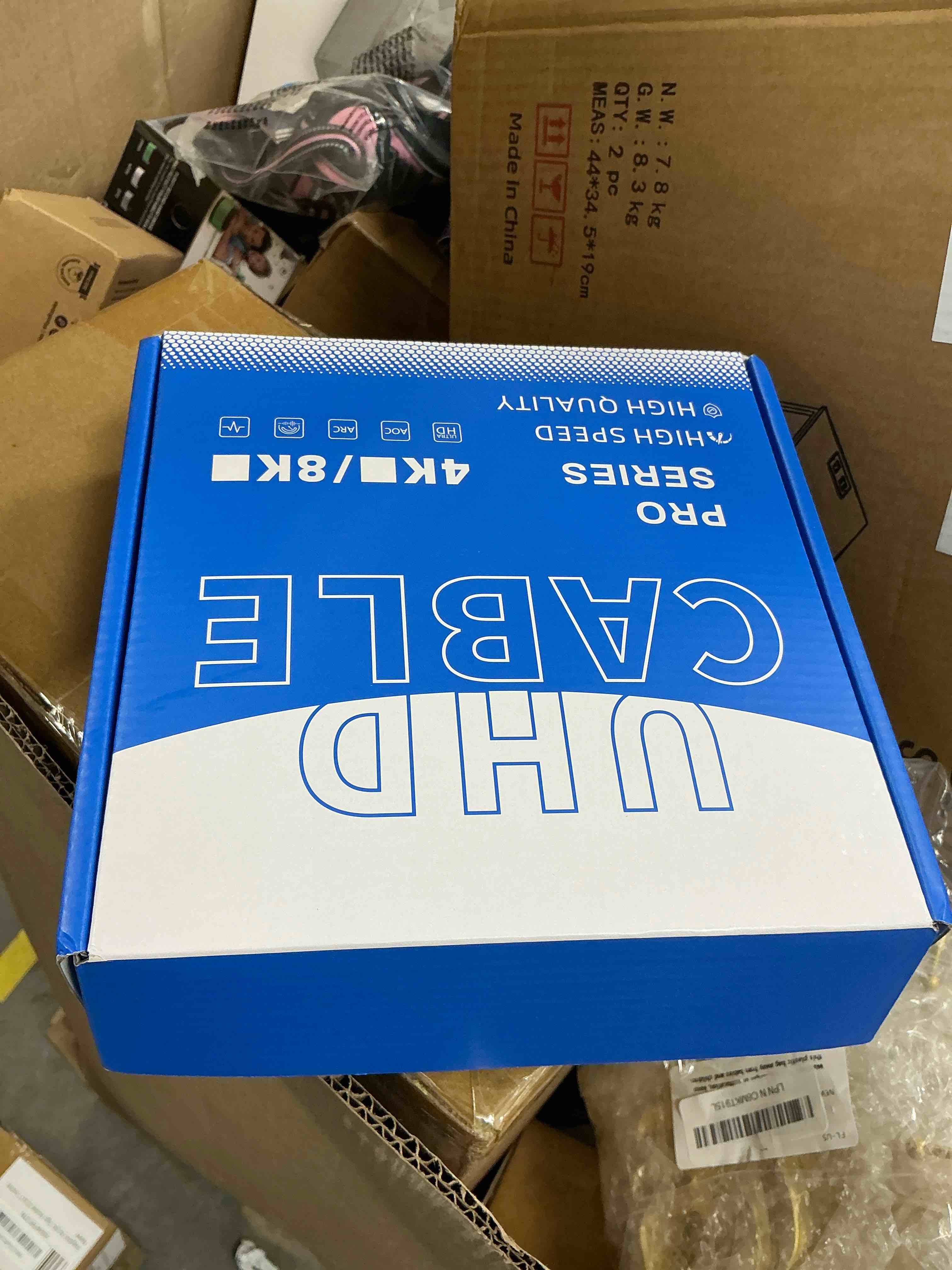 Condition photo showing Good Condition for fiber optic hdmi cable 100 ft,18gbps 4k ultra high speed support 4k@60hz(4:4:4 rgb) hdr10,hdcp2.2,earc,3d,cec unidirectional active 2.0 cord,shielding interference,slim and flexible fiber 100 ft