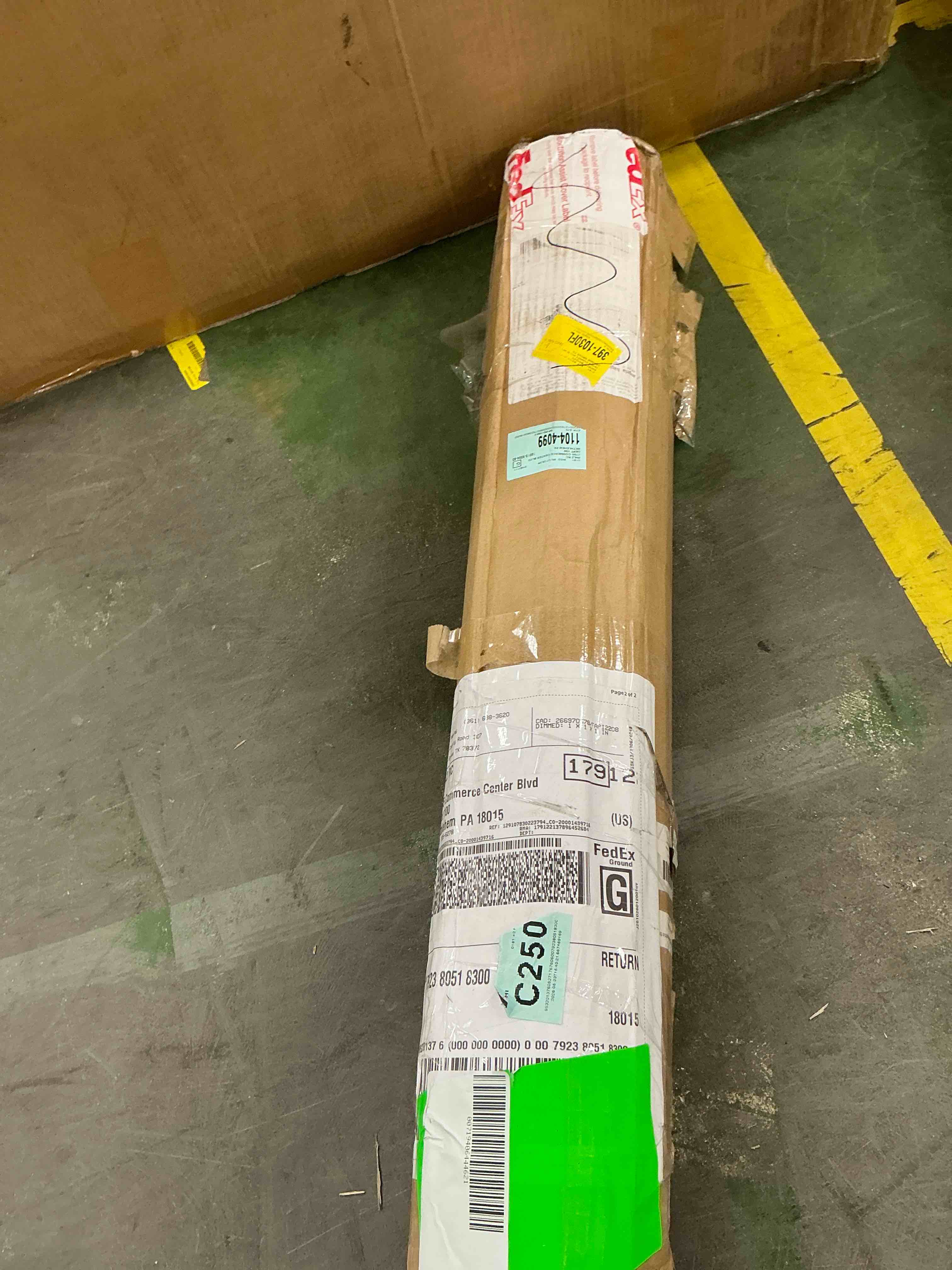 Condition photo showing New/Like New for lazblinds cordless bamboo roman shades privacy blinds for interior windows room darkening roll up bamboo blinds for home & patio 30.5 w x 48 h bdp-driftwood