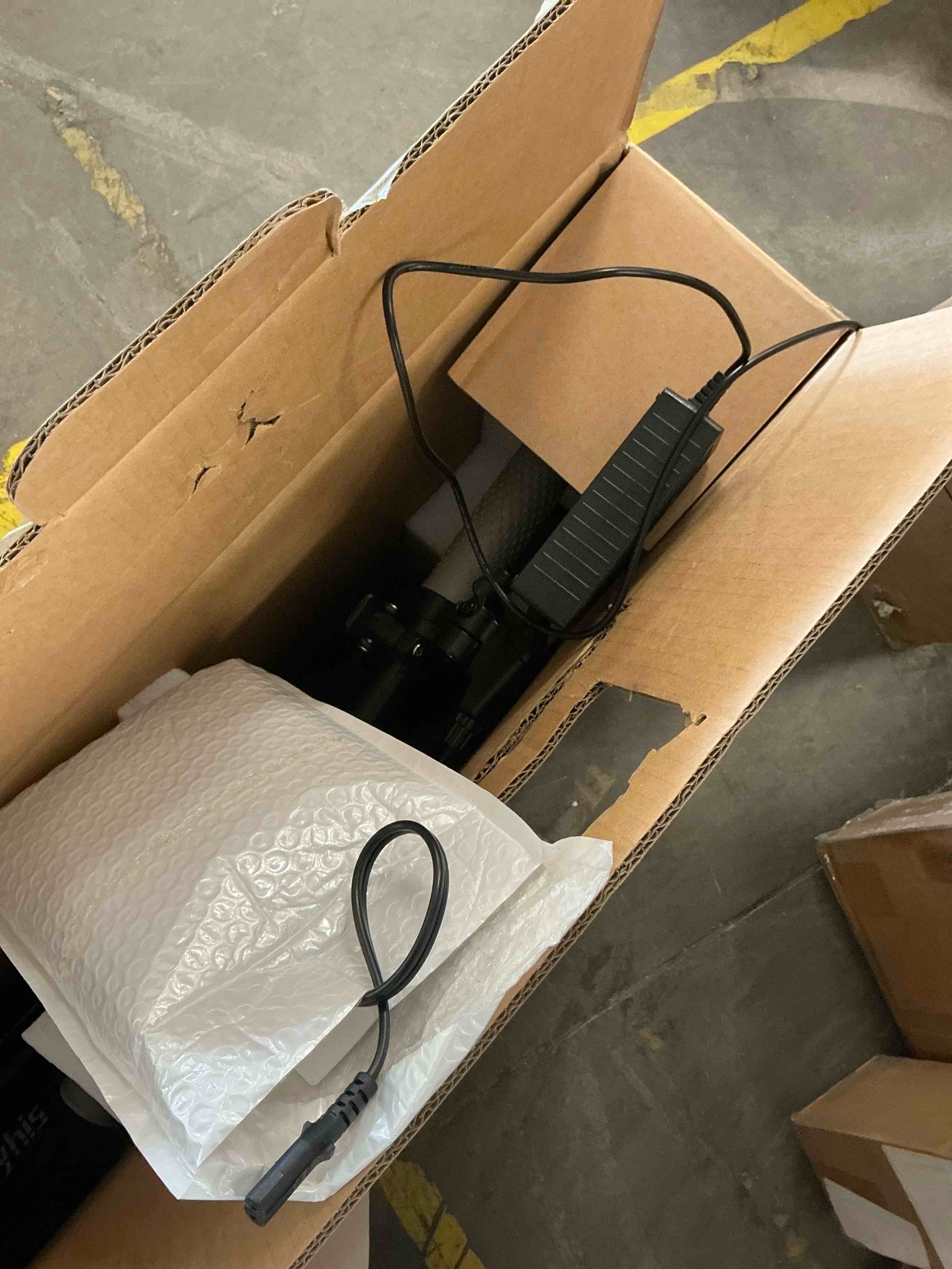 Condition photo showing Good Condition for joyhis j078l electric scooter for adults, 350w, 8.5" anti-skid tires, 15-19 mph, 21-mile range, double braking system & app control, foldable design