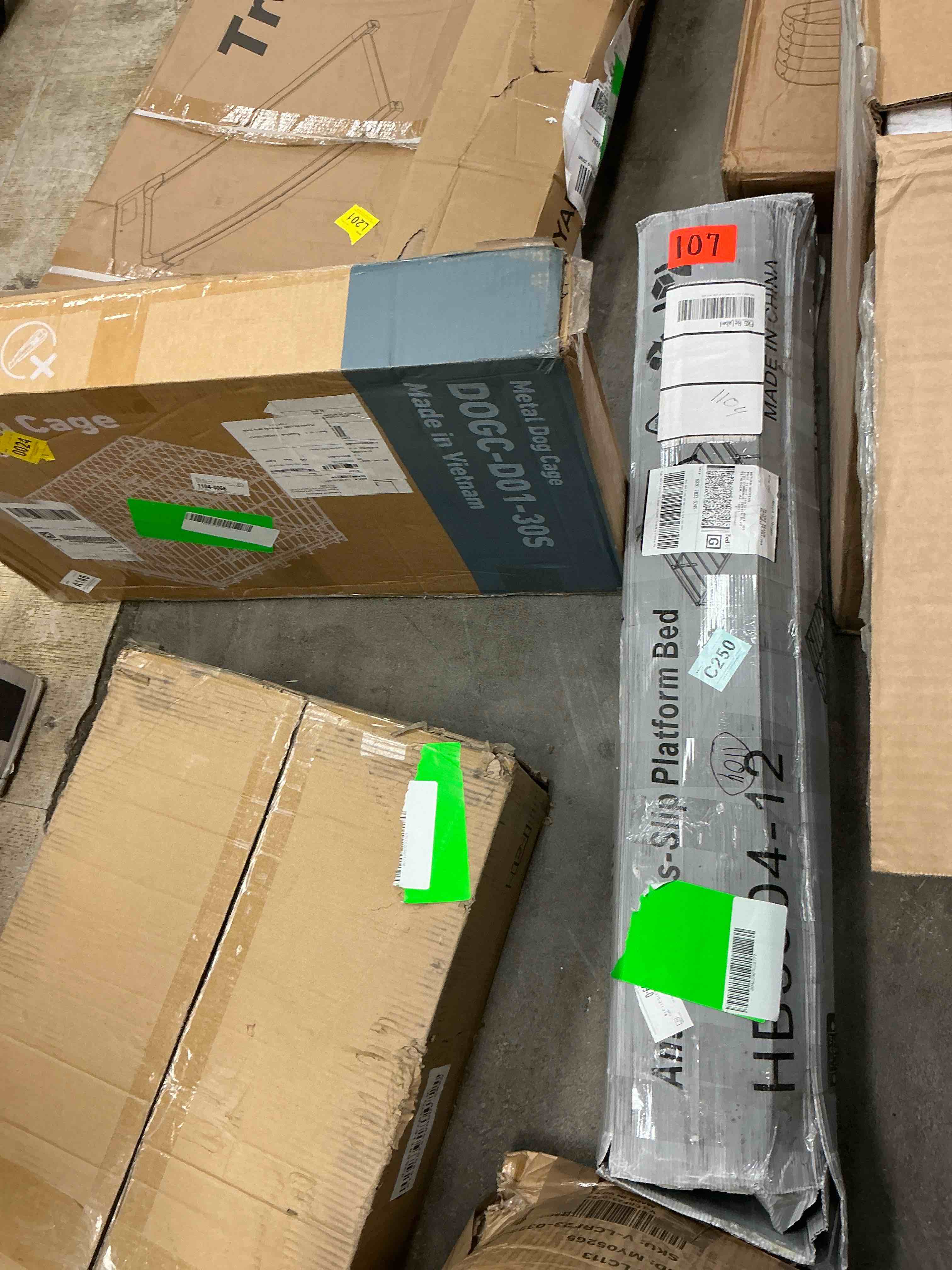 Condition photo showing Good Condition for auroral zone 12 inch queen metal platform bed frame, heavy duty mattress foundation, no box spring required