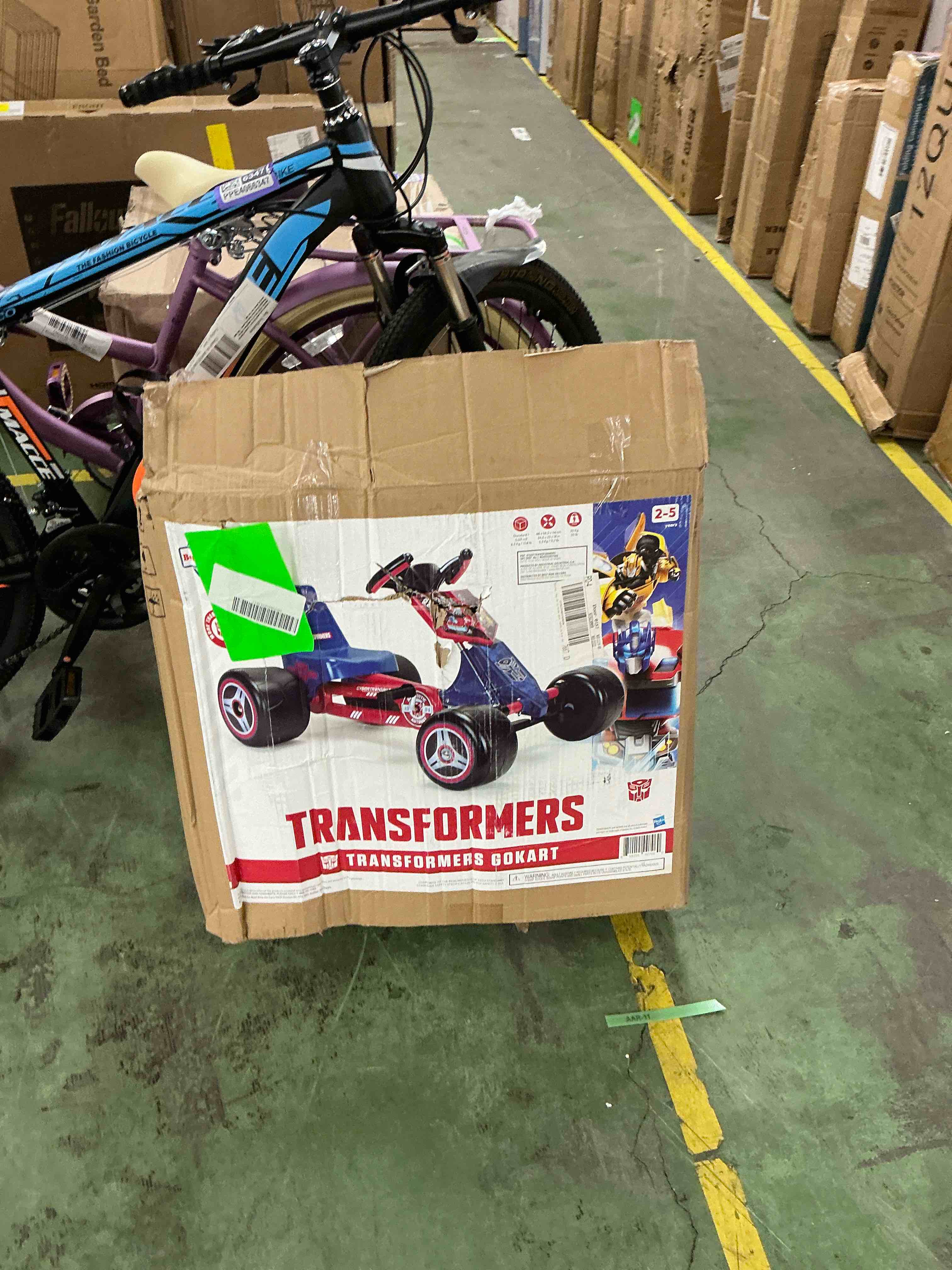 Condition photo showing Good Condition for transformers pedal go-kart with easy-to-use pedals and sturdy lightweight design