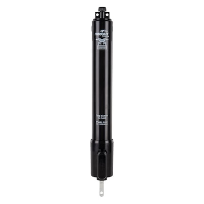 wright products 11.25-in e-z hold adjustable black aluminum hold open screen/storm door pneumatic closer 