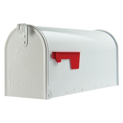 gibraltar mailboxes elite e1100w00 mailbox 800 cu-in capacity galvanized steel powder-coated