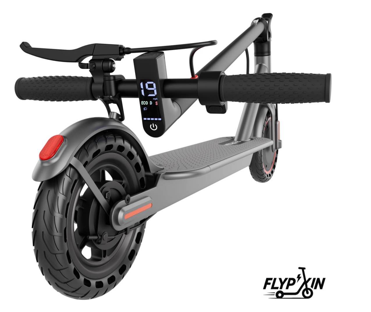 350w motor electric scooter,19 mph top speed, 21-mile range, 8.5”wear-resistant solid tires, foldable & lightweight for commuting
