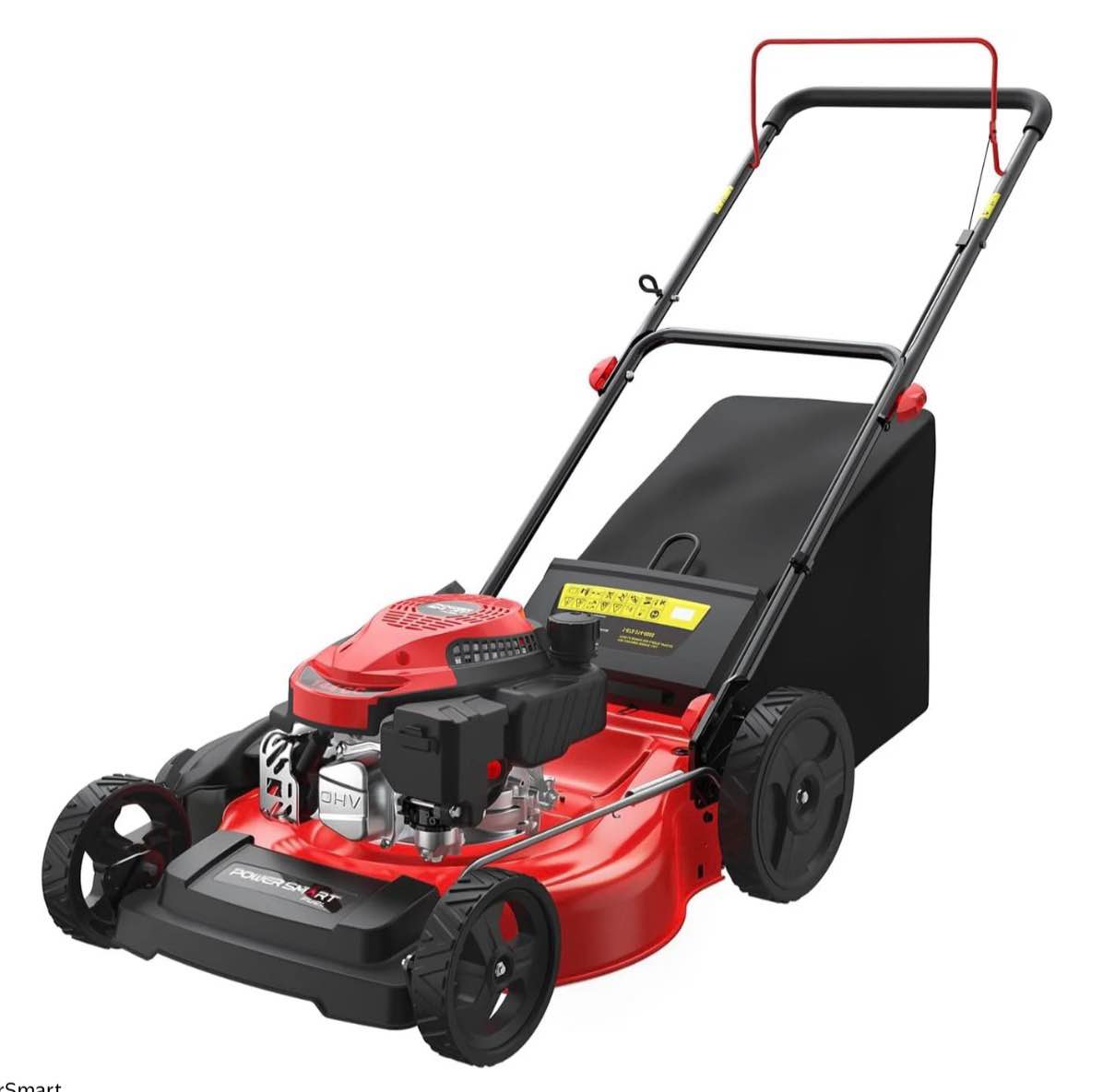 powersmart 21 144cc gas push lawn mower with 6-position height adjustment