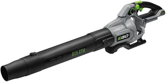 ego power+ leaf blower, cordless electric 615 cfm, battery and charger not included - lb6150
