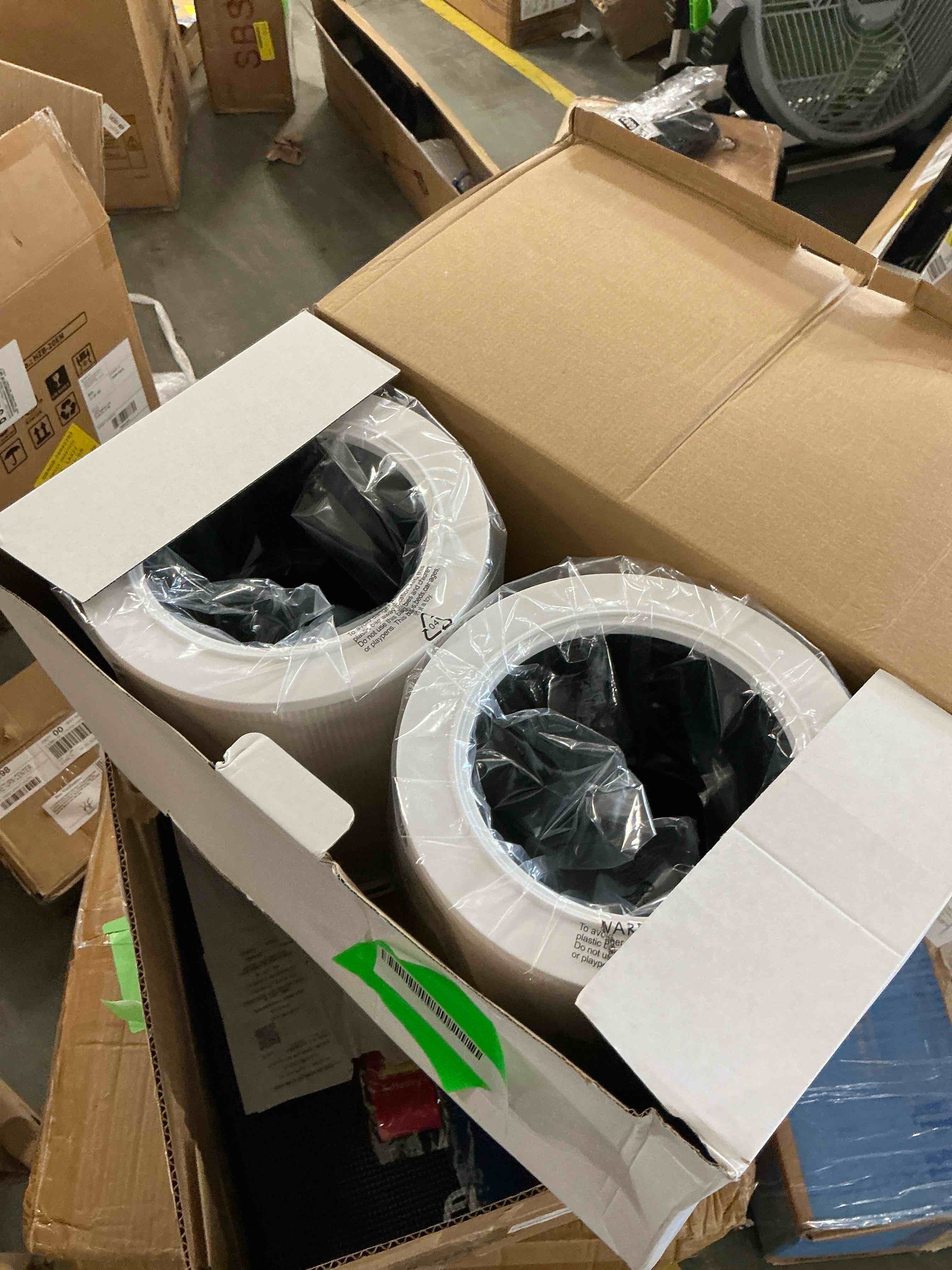 Condition photo showing New/Like New for replacement filter compatible with dr.j professional ap401 ap402 & gcz ap402 air purifiers h13 hepa 4-stage filtration activated carbon 2-in-1 air purifiers (2 pack white)