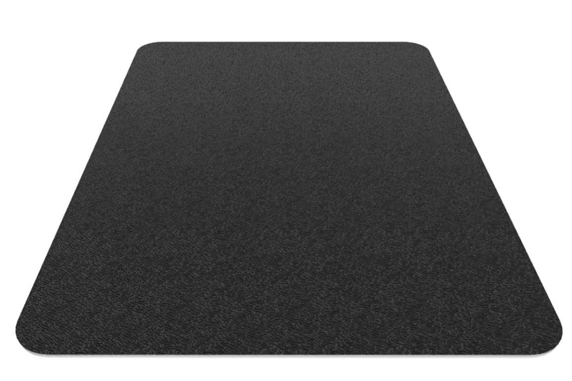 gped office chair mat for carpet, 45" x 53"rectangle carpet protector mat, sturdy carpet chair mat with studs for office, home and gaming floor?black?
