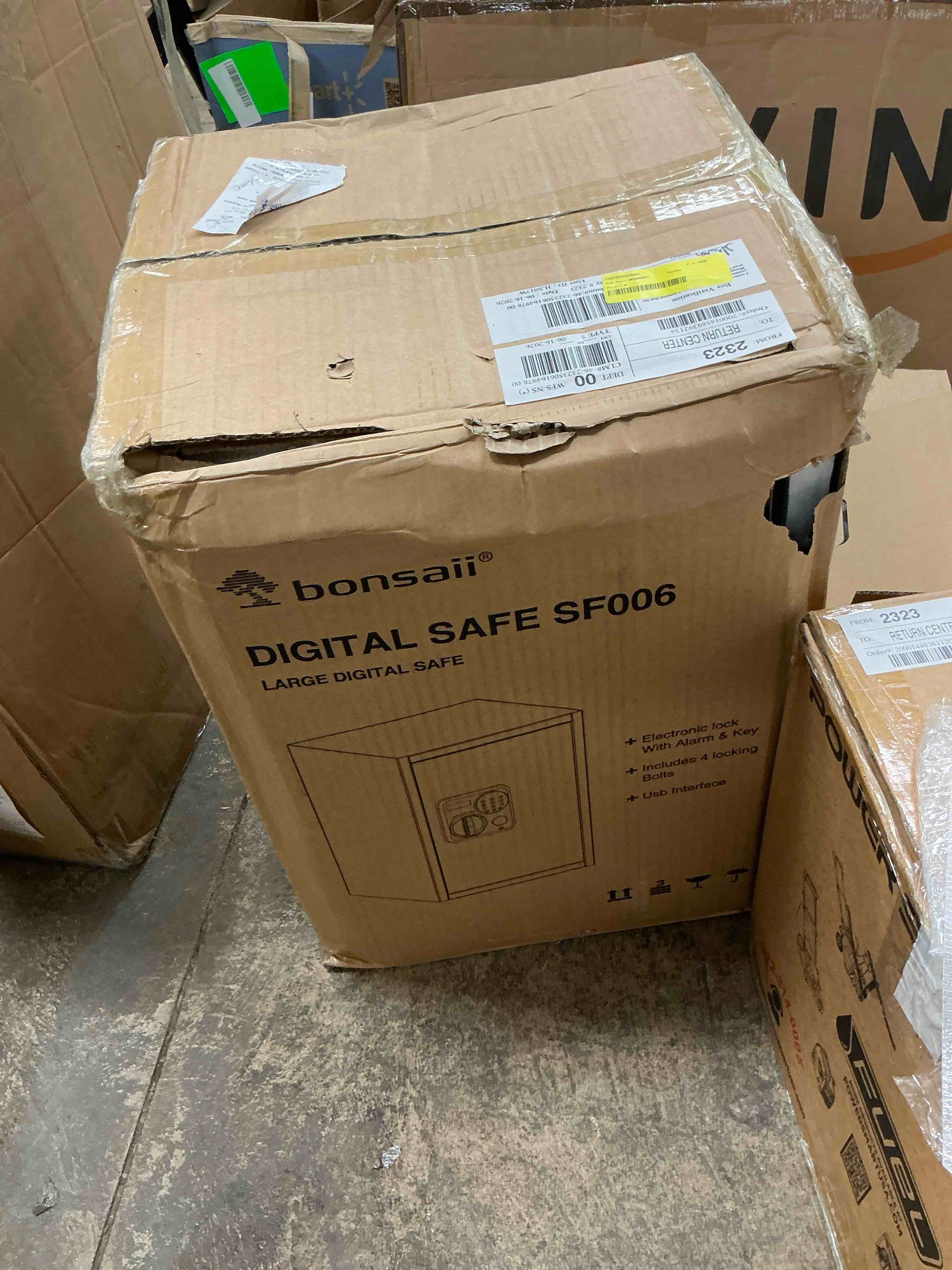 Condition photo showing Good Condition for bonsaii 1.8 cubic feet safe box electronic security document home safe with digital keypad