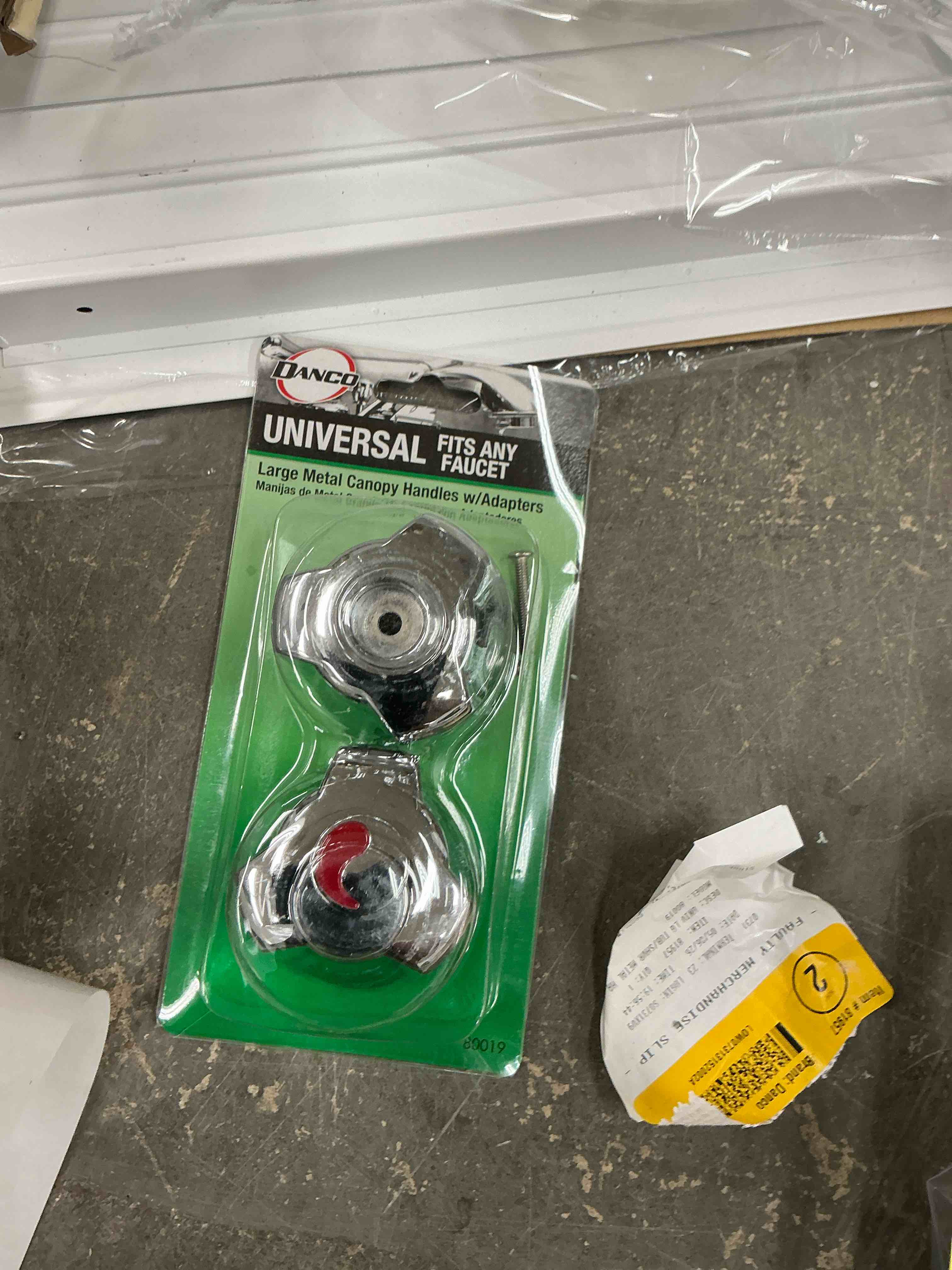 Condition photo showing Good Condition for danco 80019 universal canopy metal faucet handle