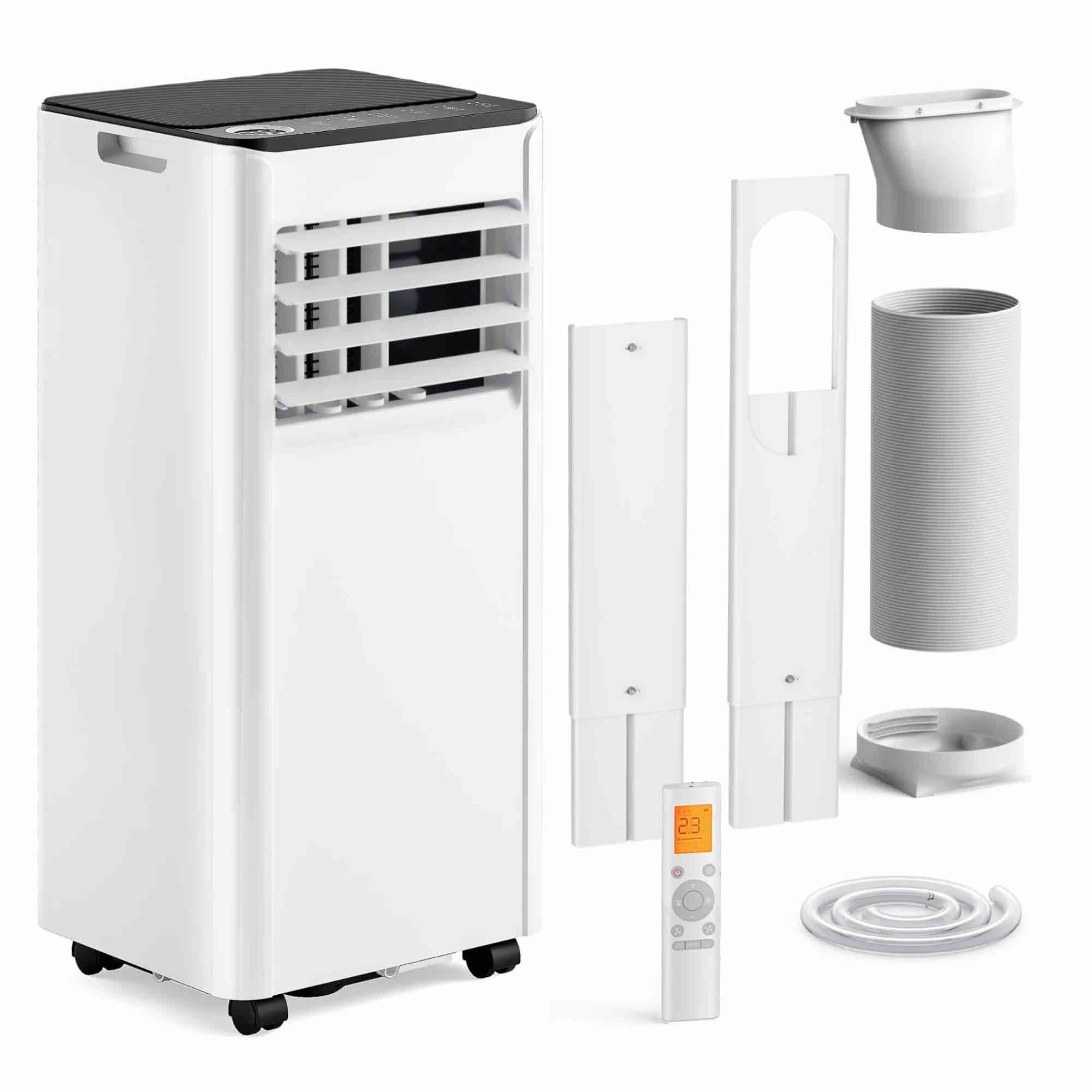 simzlife portable air conditioner 10000 btu portable ac unit up to 550 sq white