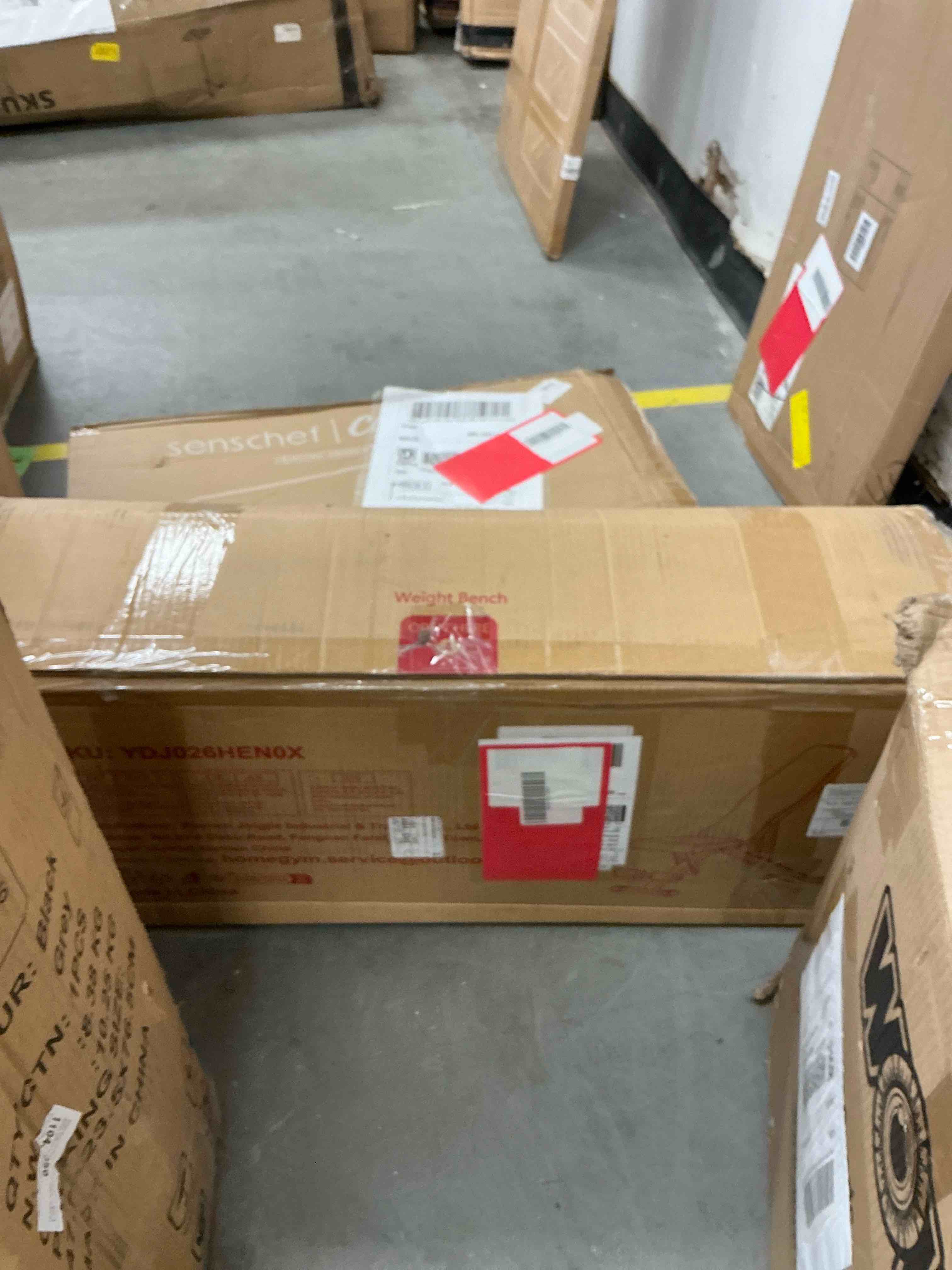 Condition photo showing New/Like New for weight bench foldable workout bench weights dprodoadjustable dumbbell 660lbs bench workout for home gym