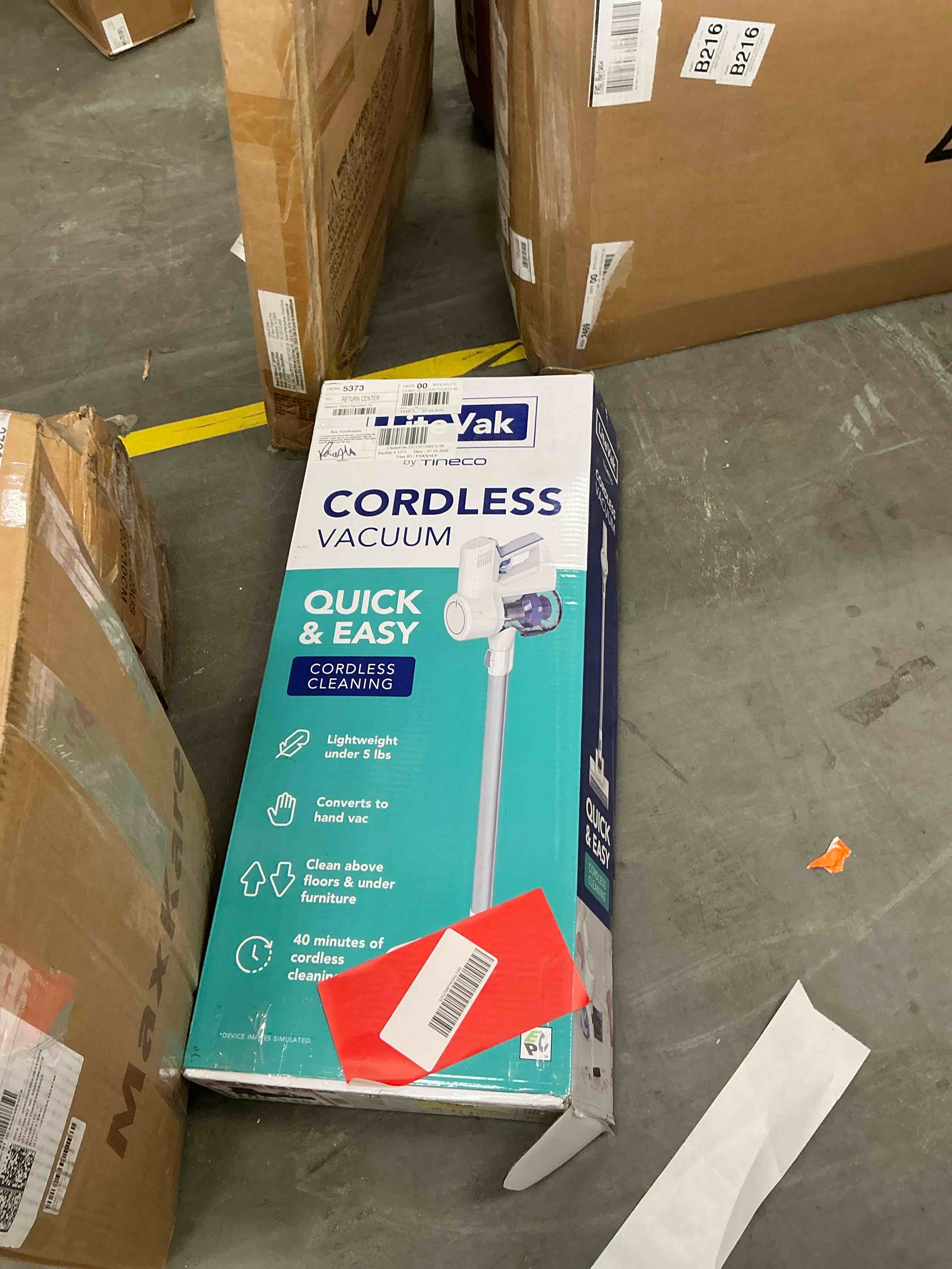 Condition photo showing Good Condition for tineco lightweight cordless stick vacuum with hepa filtration and led headlight - litevak