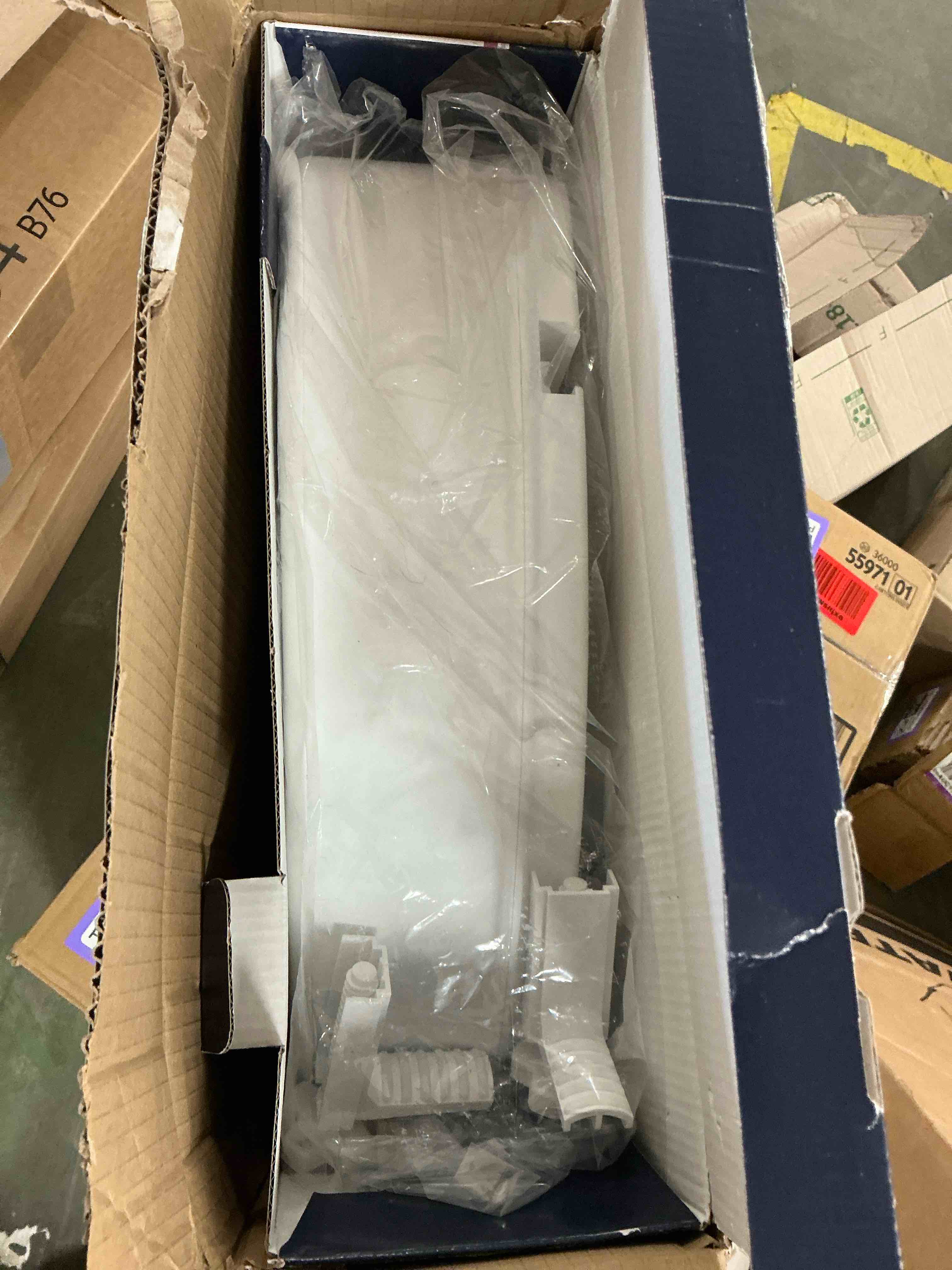Condition photo showing Good Condition for drive medical raised toilet seat with lock and lid, standard seat, 4" 4 inch (pack of 1)