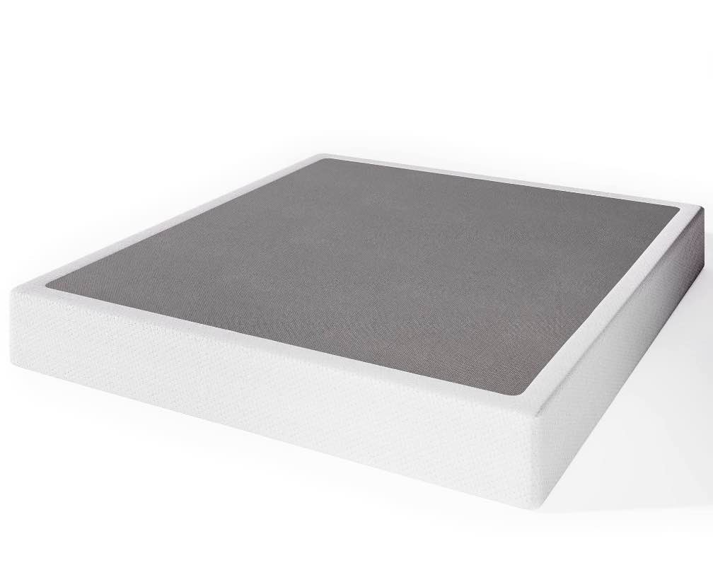 ULIESC 7 inch King Metal Box Spring, Sturdy Mattress Foundation, Fabric Cover Included, Easy Assembly