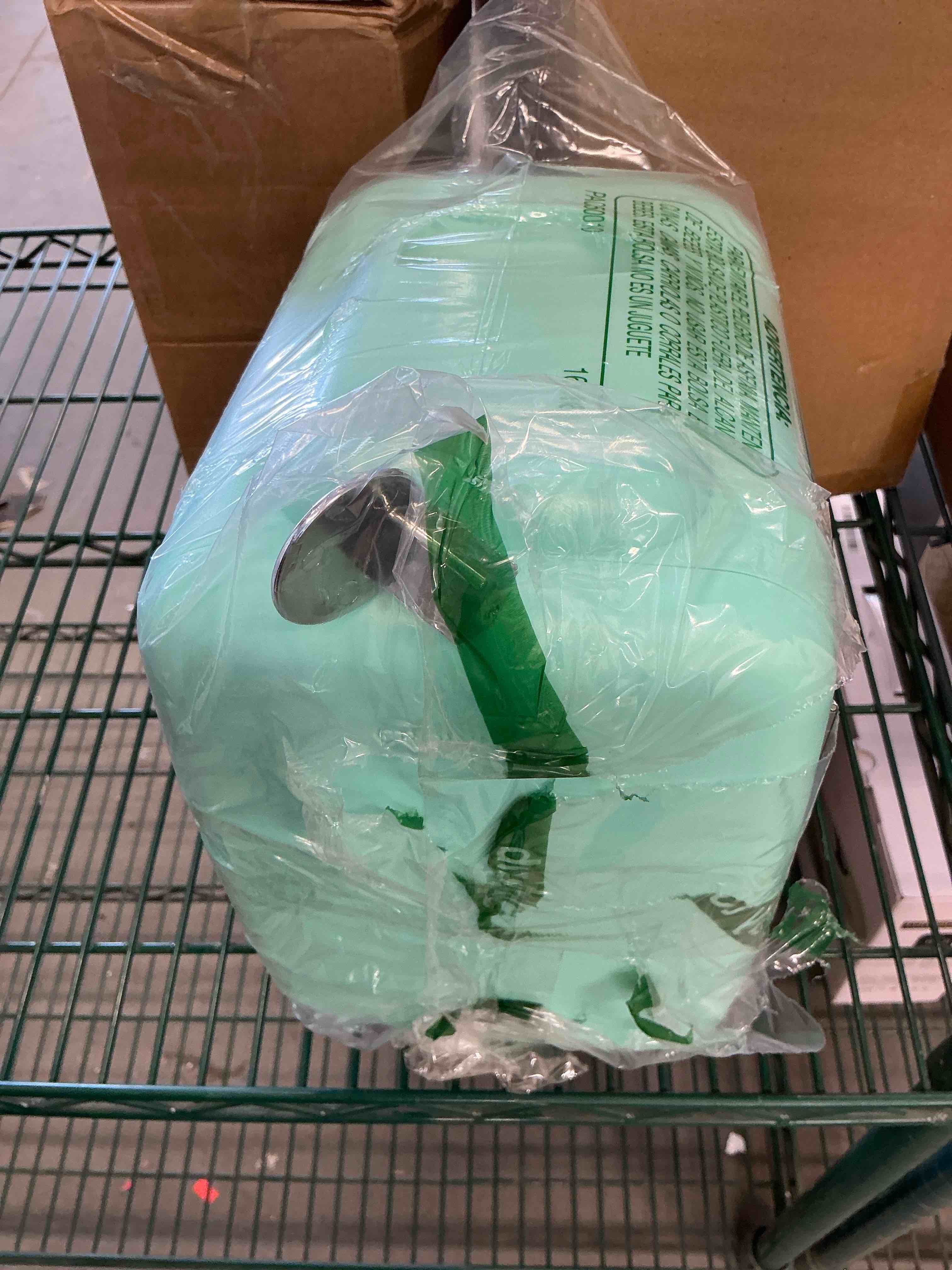 Condition photo showing Good Condition for crownful mini fridge, 4 liter/6 can portable cooler and warmer personal refrigerator for skin care, cosmetics, beverage, food,great for bedroom, office, car, dorm, etl listed (green)