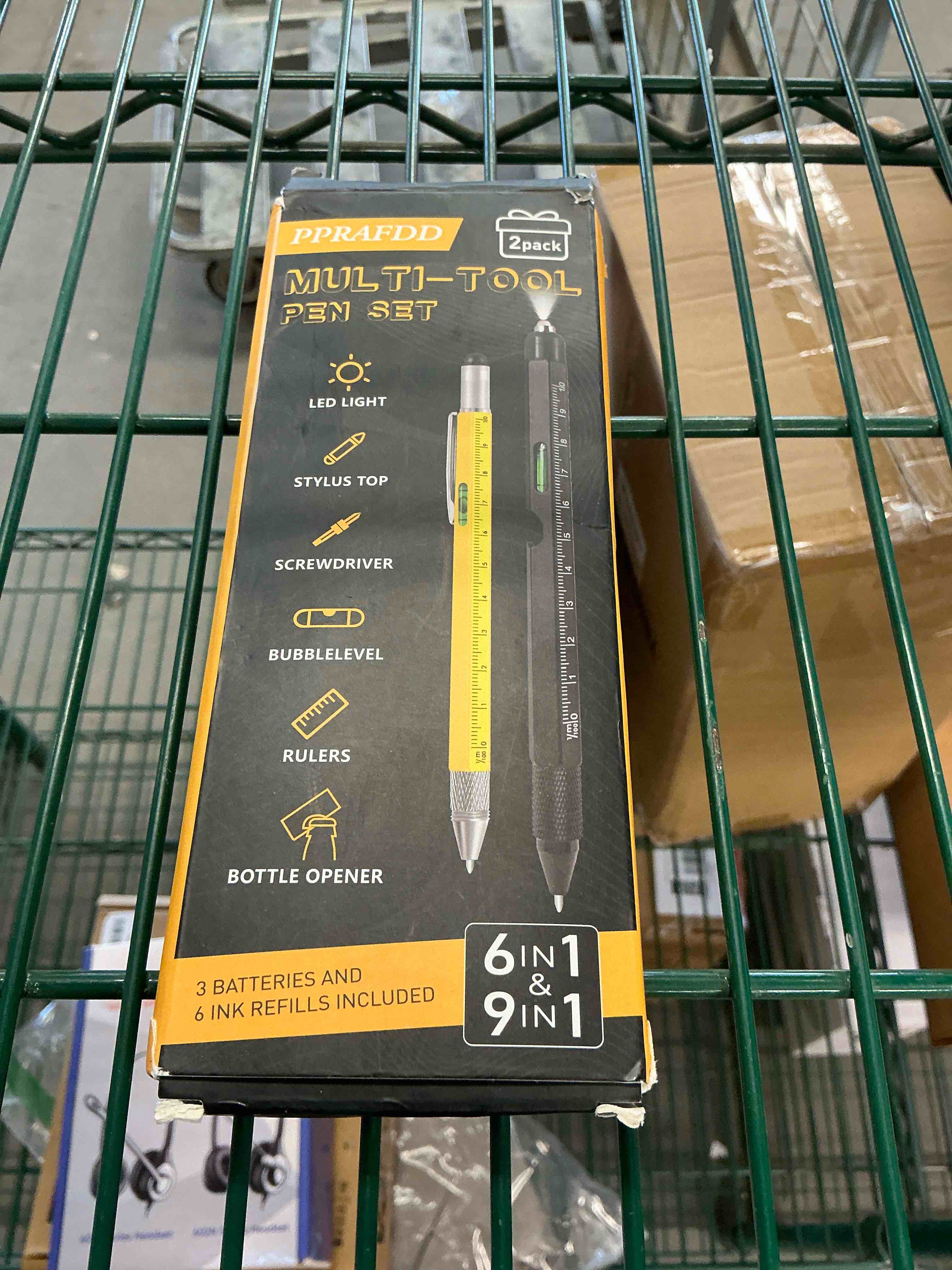 Condition photo showing Good Condition for pprafdd 9 in 1 multitool pen set, gifts for men, multi tool pen set, mens gifts for fathers day dad gifts, birthday gifts for him, valentines day gifts for him, stocking stuffers for adults men black, yellow