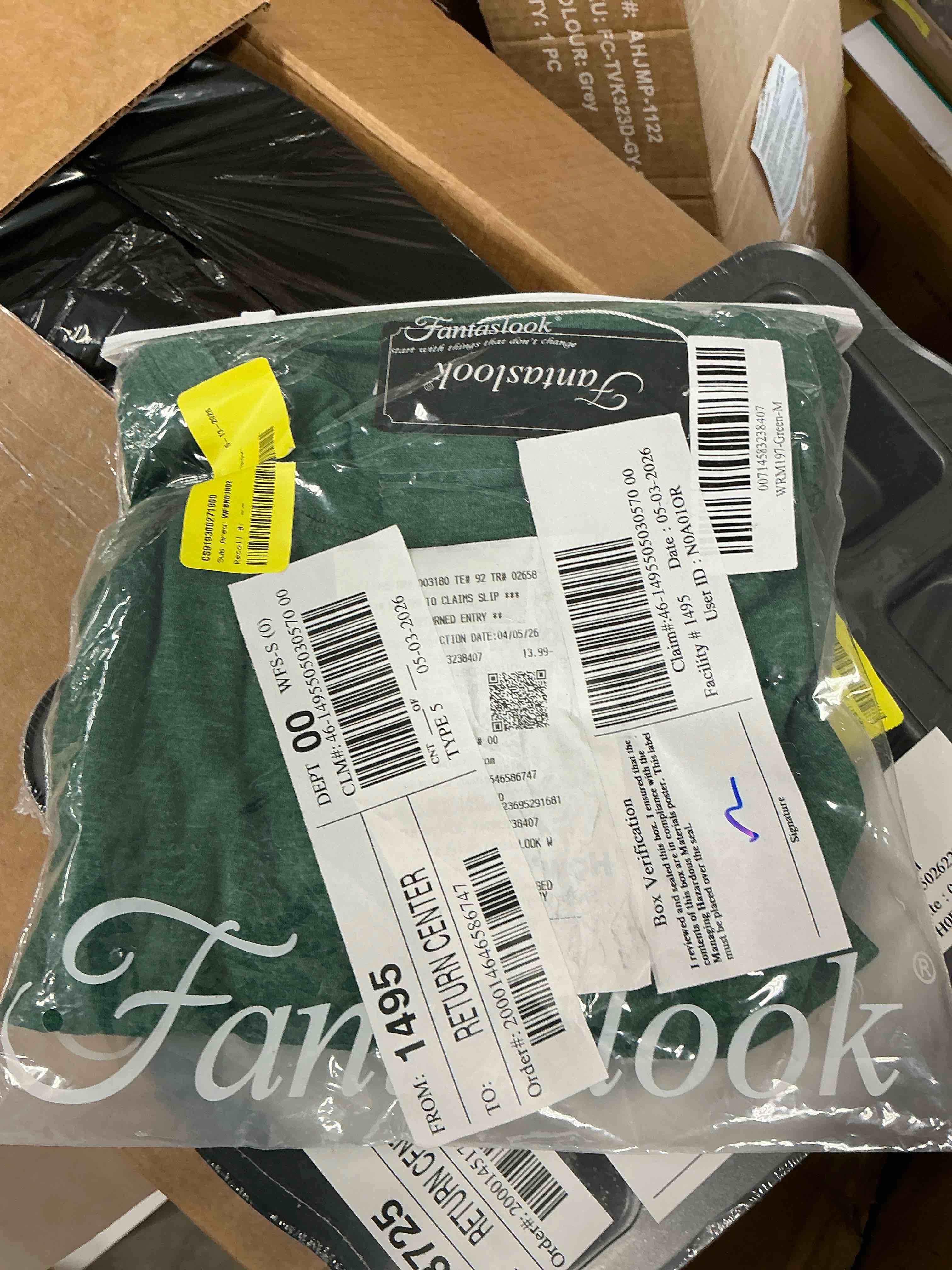 Condition photo showing New/Like New for fantaslook womens fall tops long sleeve shirts casual tunic top basic t shirts tees size m