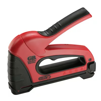 gardner bender cable boss construction, heavy duty, insulated, wide crown manual staple gun