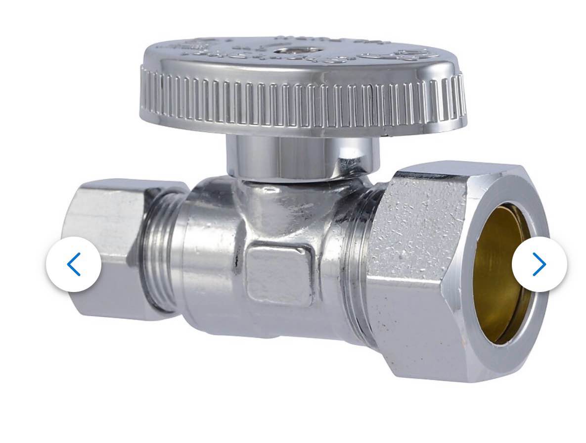sharkbite comps1238z brass ball straight valve, quarter turn, 1/2 x 3/8 in. 