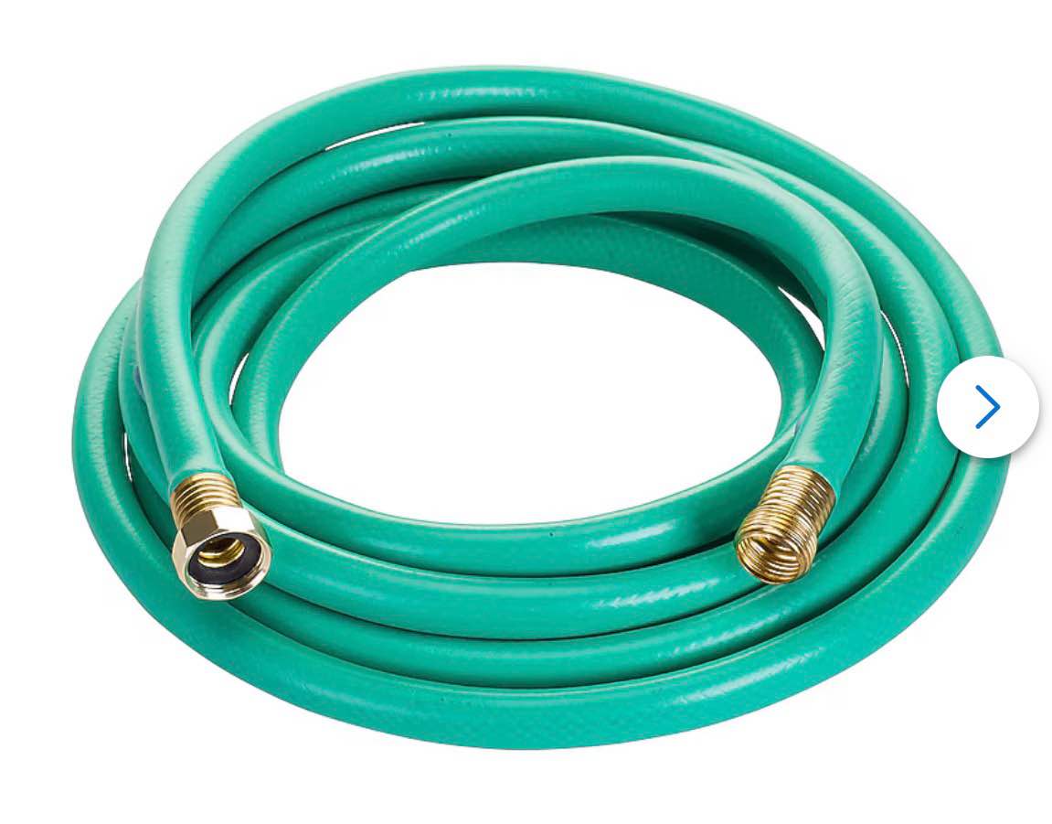 swan 5/8-in x 15-ft light -duty vinyl green hose