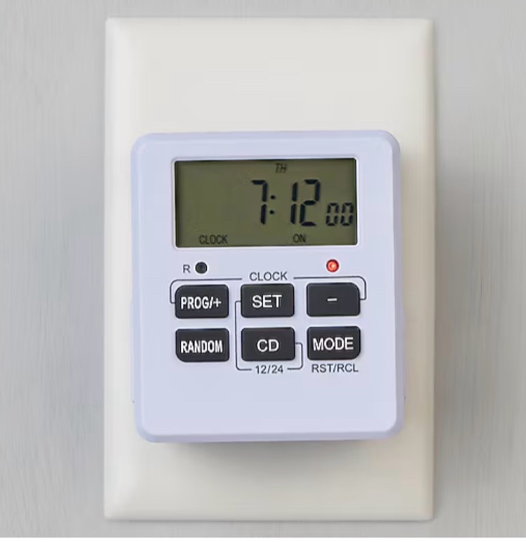 utilitech 15 -amps 125-volt indoor 2 -outlet countdown digital lighting timer