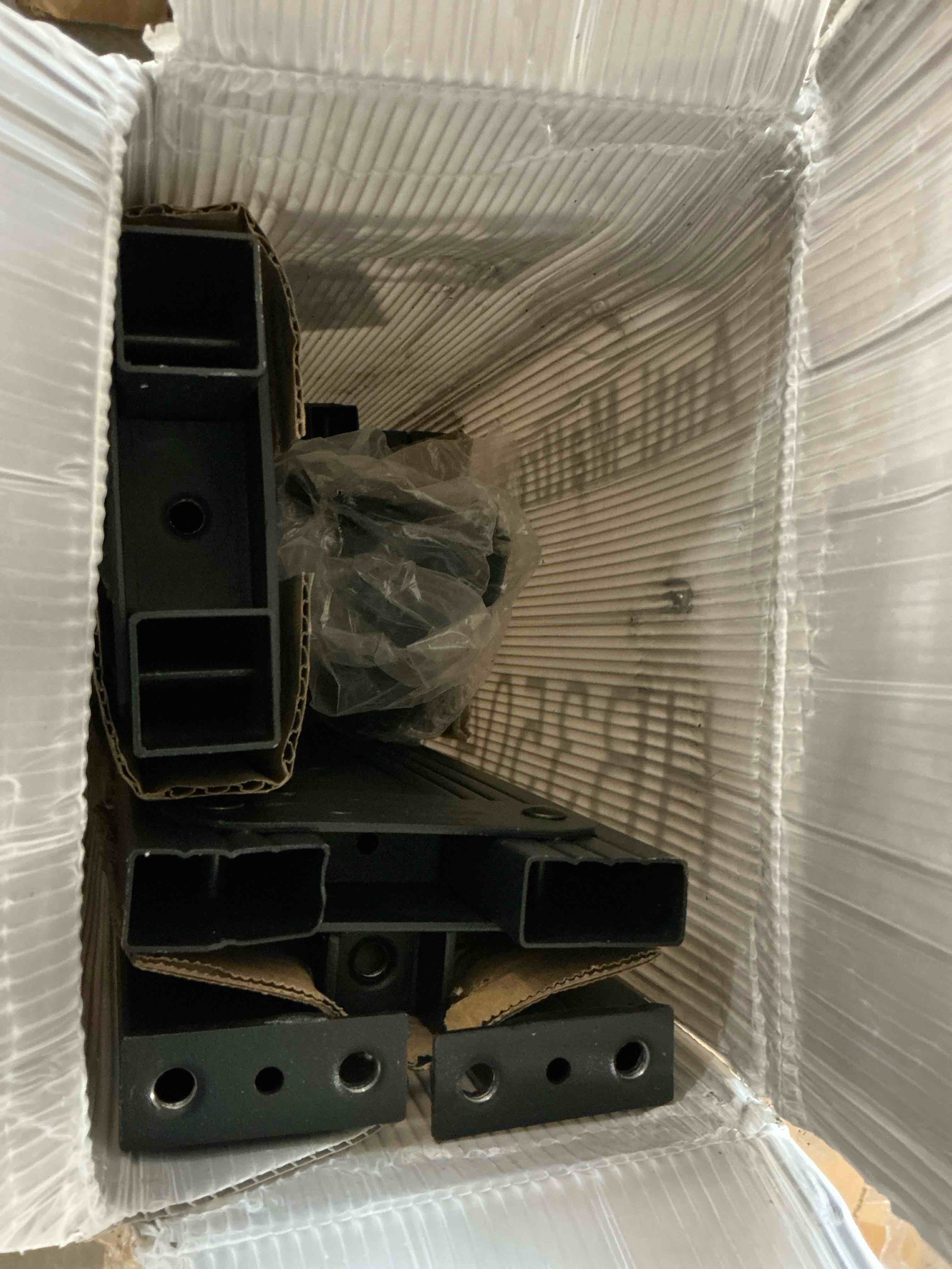 Condition photo showing New/Like New for auroral zone 12 inch queen metal platform bed frame, heavy duty mattress foundation, no box spring required