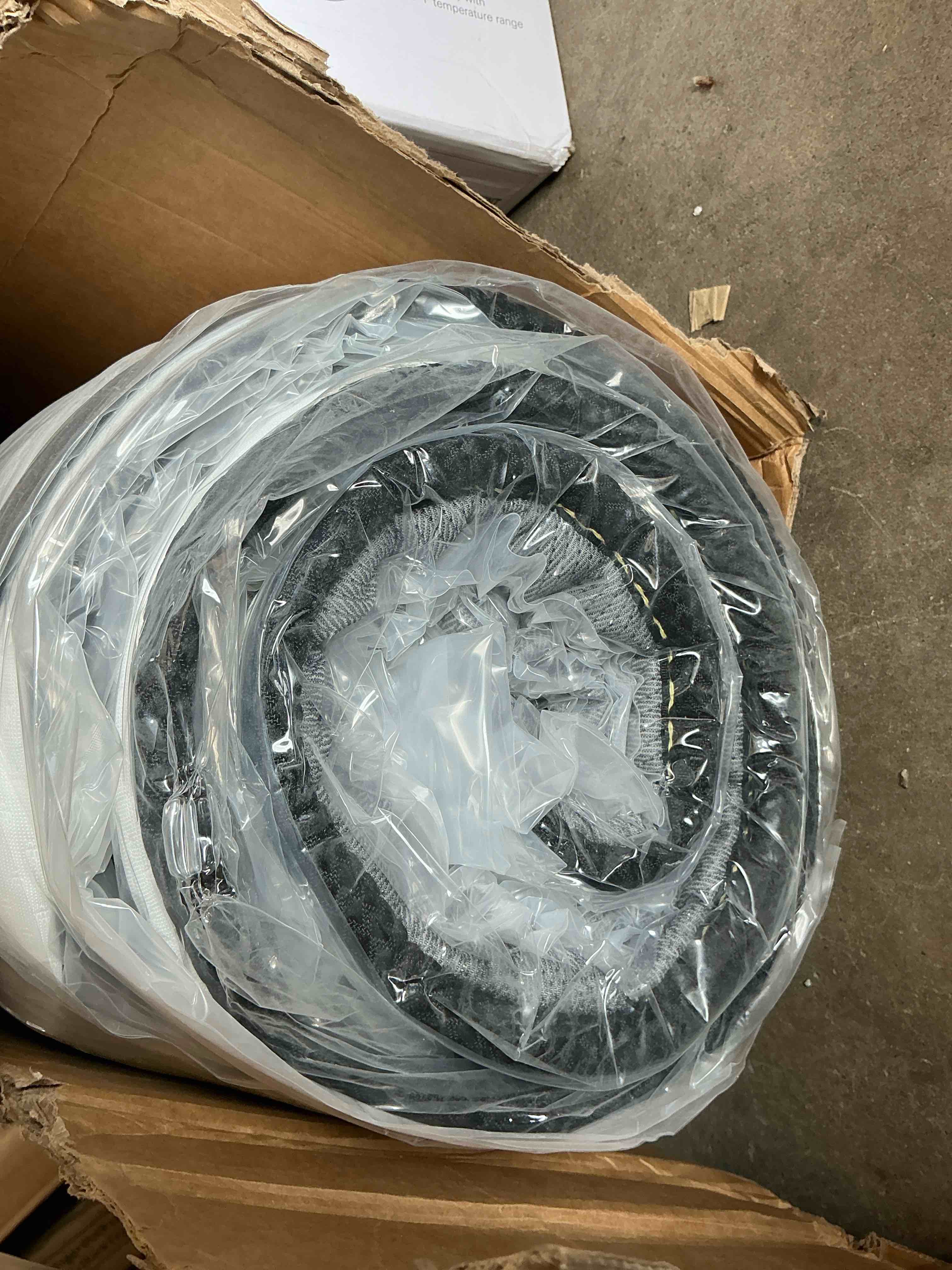 Condition photo showing New/Like New for 12 inch full size mattress in a box, cooling certipur-us memory foam hybrid mattresses for back pain relief, edge support & breathable design