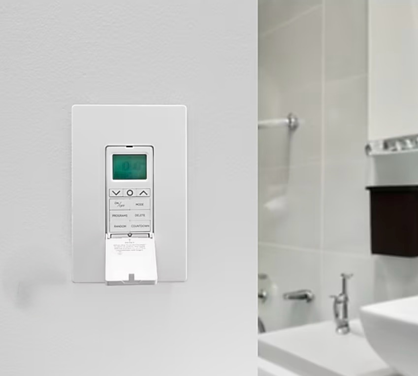 utilitech 15 -amps 120-volt indoor programmable digital lighting timer