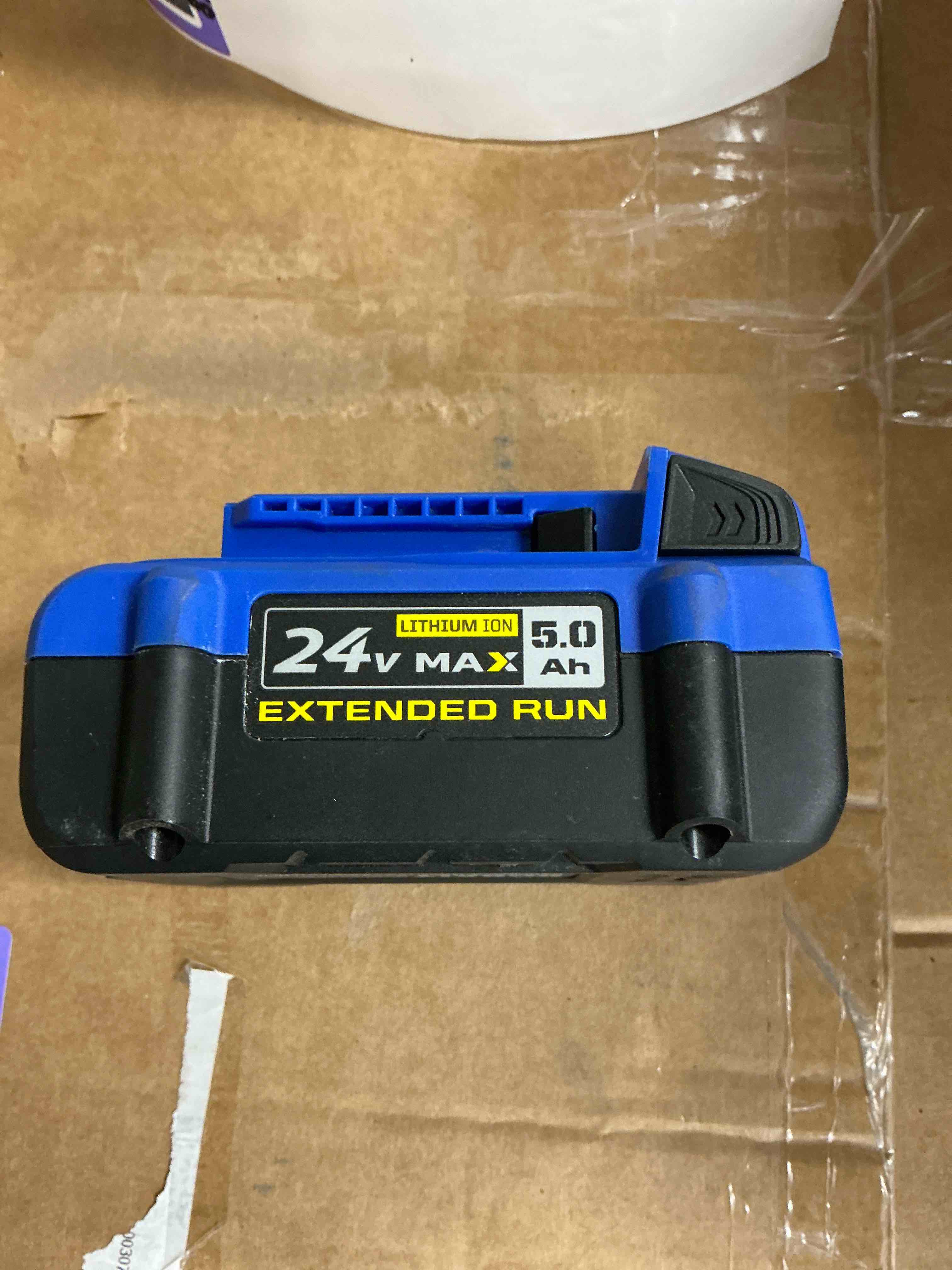 Condition photo showing Good Condition for kobalt 24-volt max 5-amp-hours lithium power tool battery