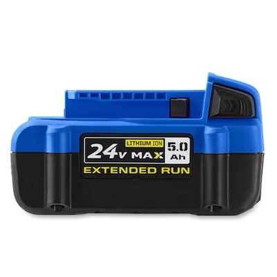 kobalt 24-volt max 5-amp-hours lithium power tool battery