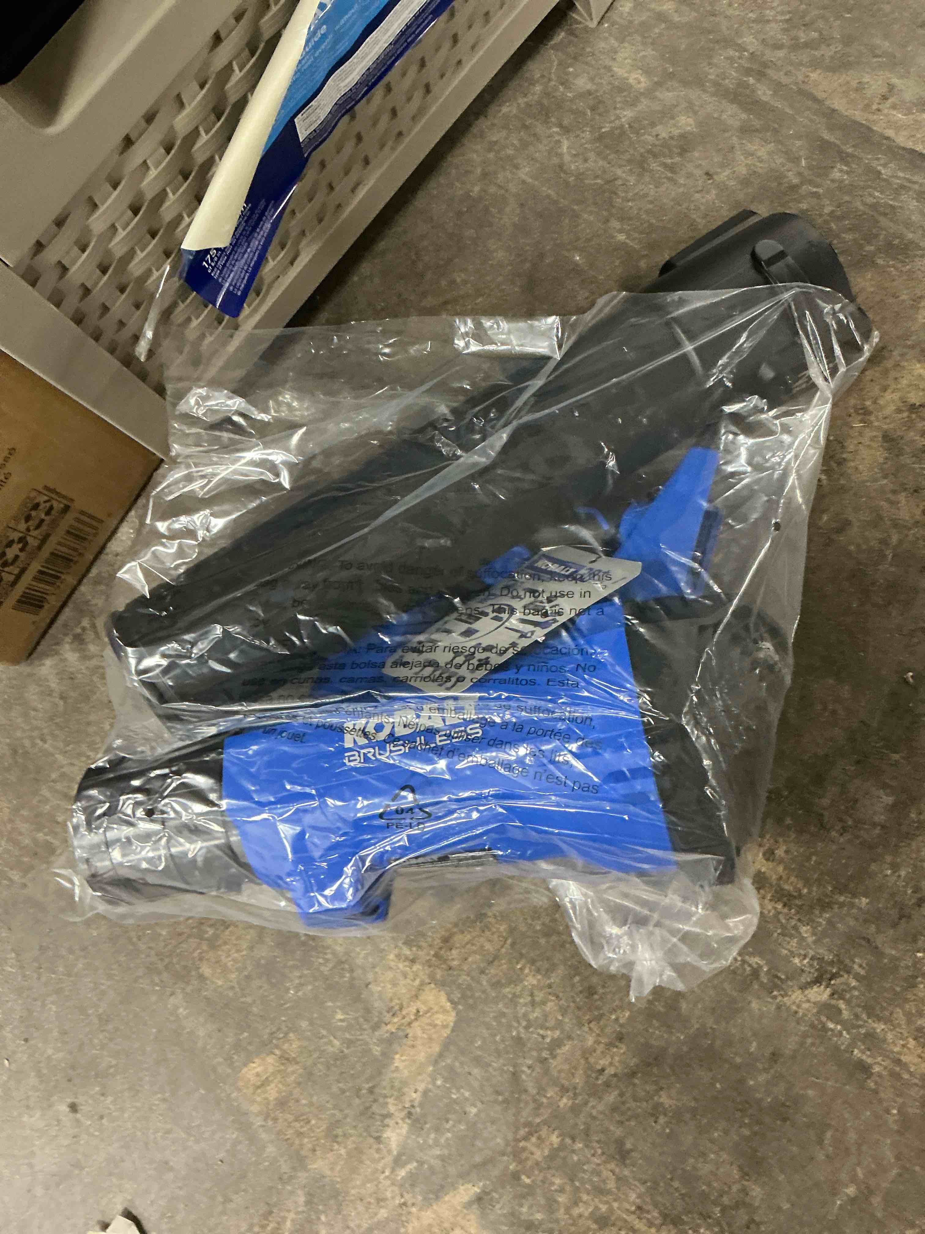Condition photo showing New/Like New for kobalt 24-volt max lithium ion brushless cordless electric leaf blower only tool