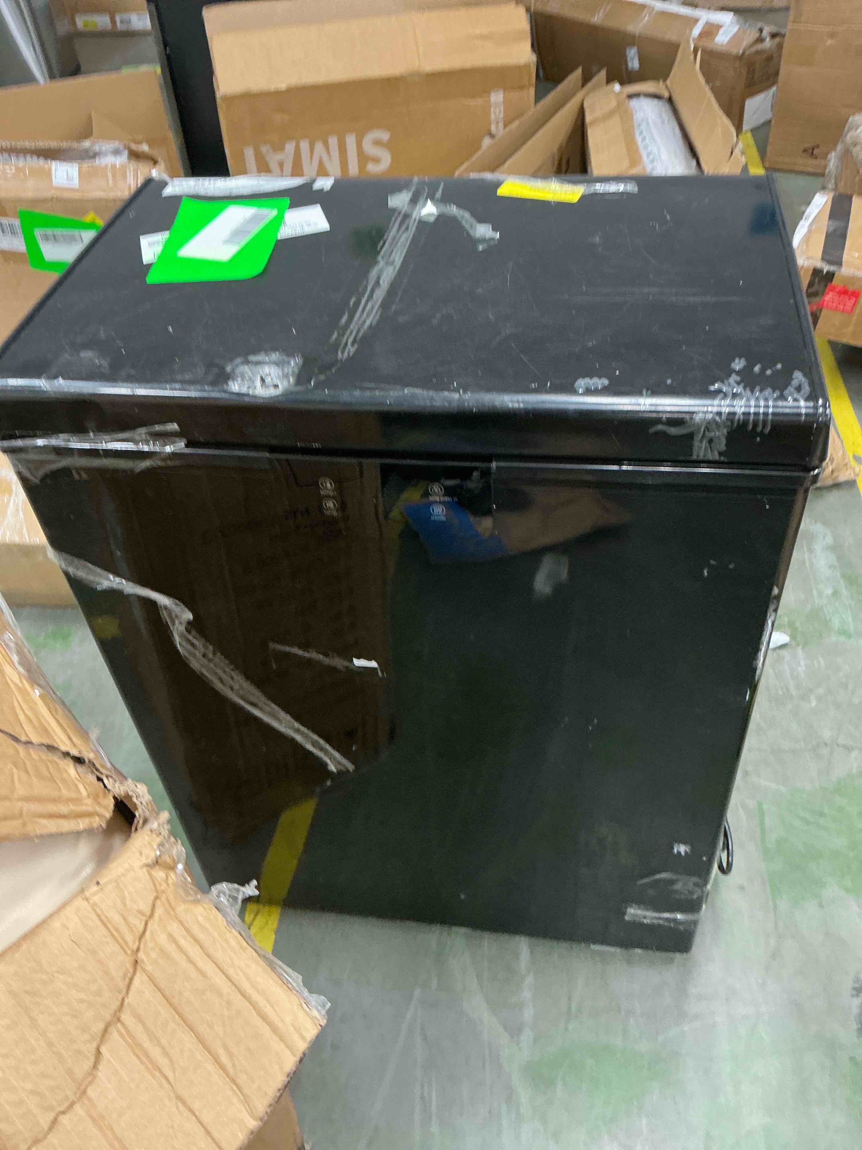Condition photo showing Good Condition for jiejia 4.2 cu ft chest freezer with digital control, energy efficient compact freezer, black