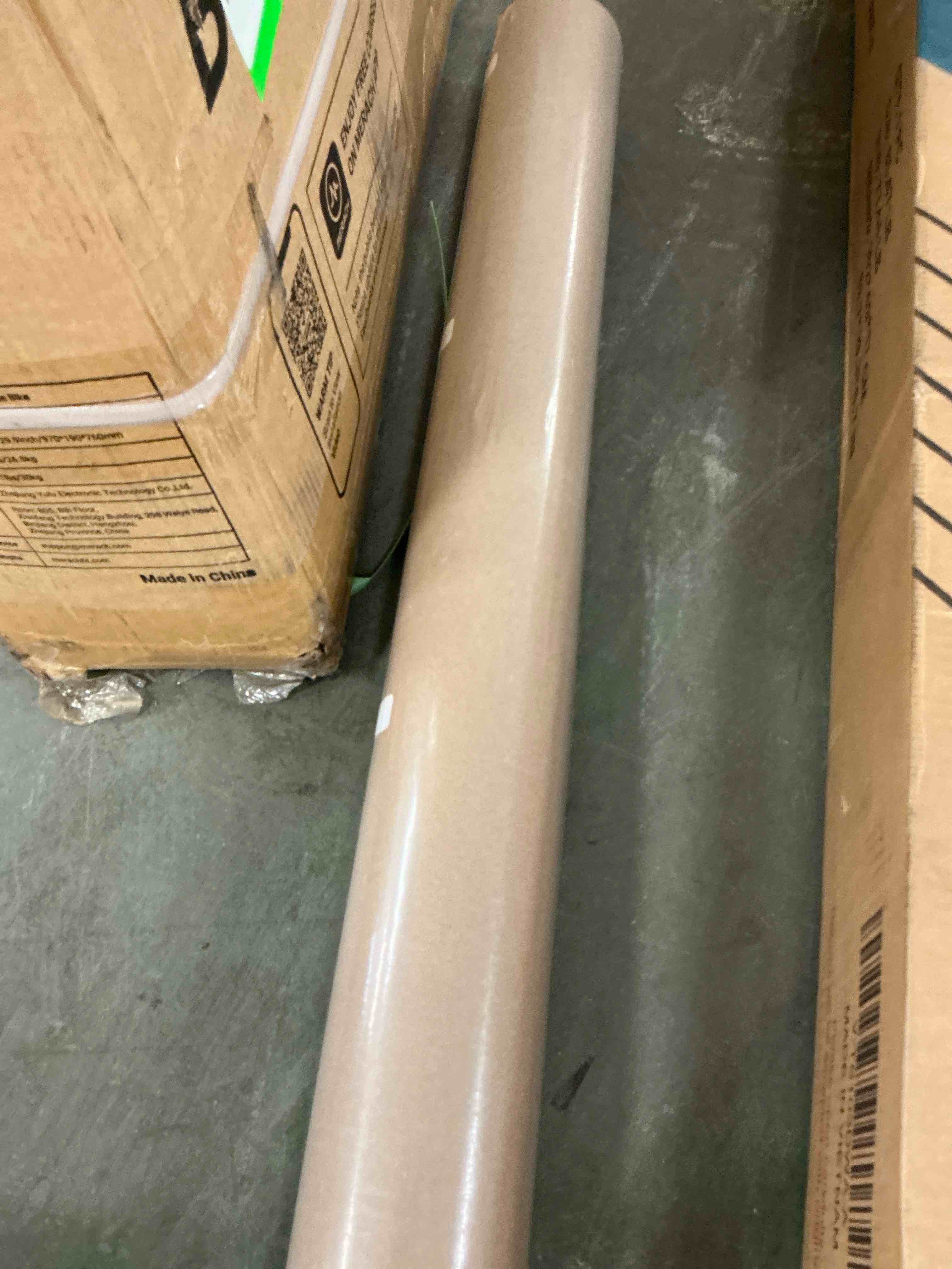 Condition photo showing New/Like New for bryco goods 36 inch x 100 feet - large brown kraft paper roll - made in usa - ideal for gift wrapping, packing, shipping, wall art, crafts, bulletin boards, floor cover or table runner