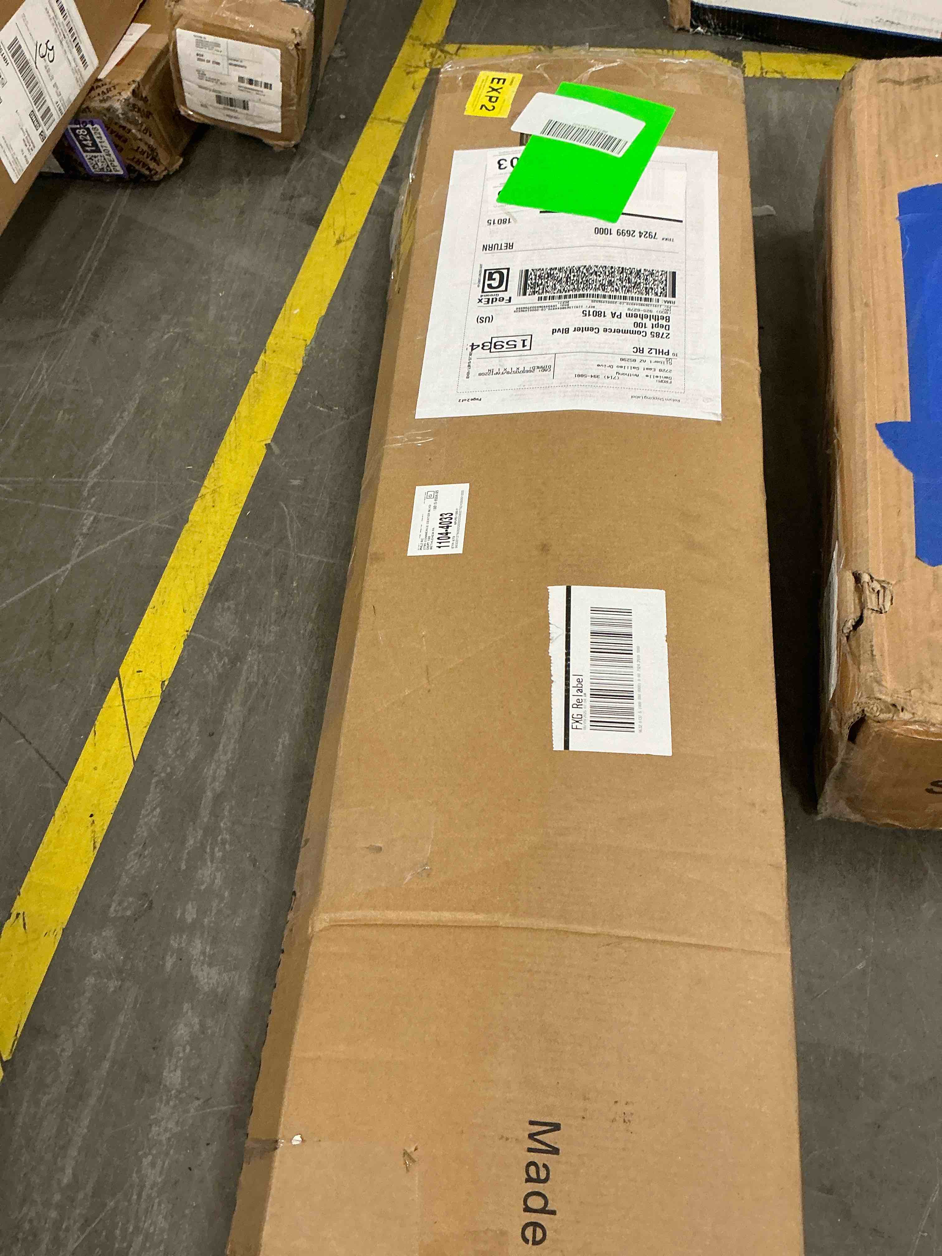 Condition photo showing Good Condition for lutown-teen 3 inch california king box spring low profile, heavy duty metal cali king box spring bed base with fabric cover, mattress foundation, noise free, easy assembly