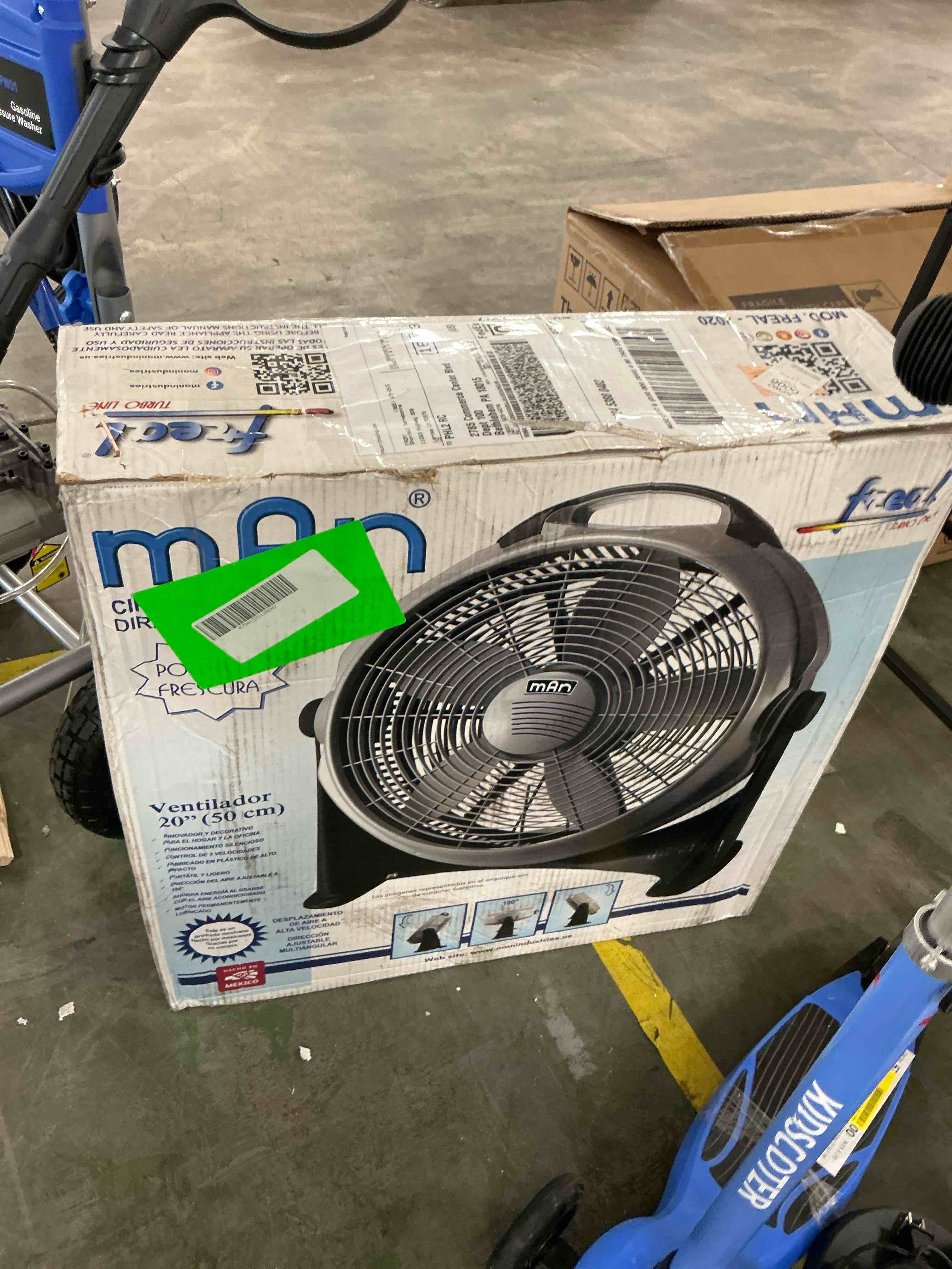 Condition photo showing Good Condition for ventilador circulador 20" man cf02020 
