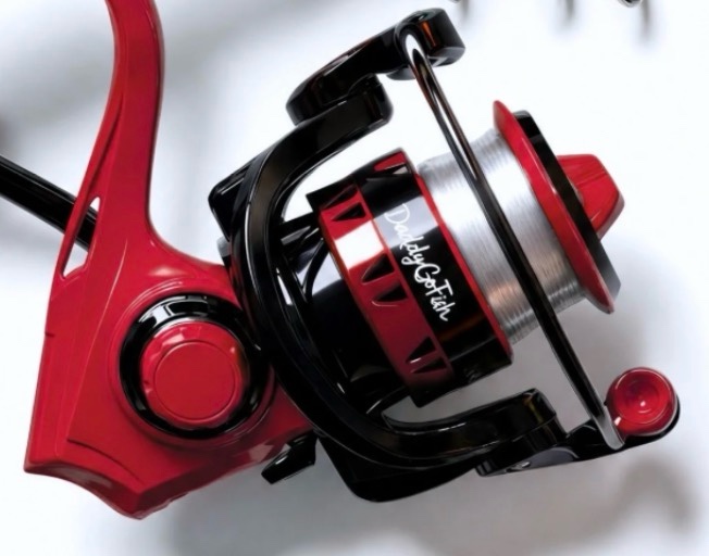 daddygofish spinning fishing rod and reel combo set with tackle box | fishing pole | carbon fiber telescopic fishing rod kit | spinning reel for travel saltwater freshwater fishing gear kit