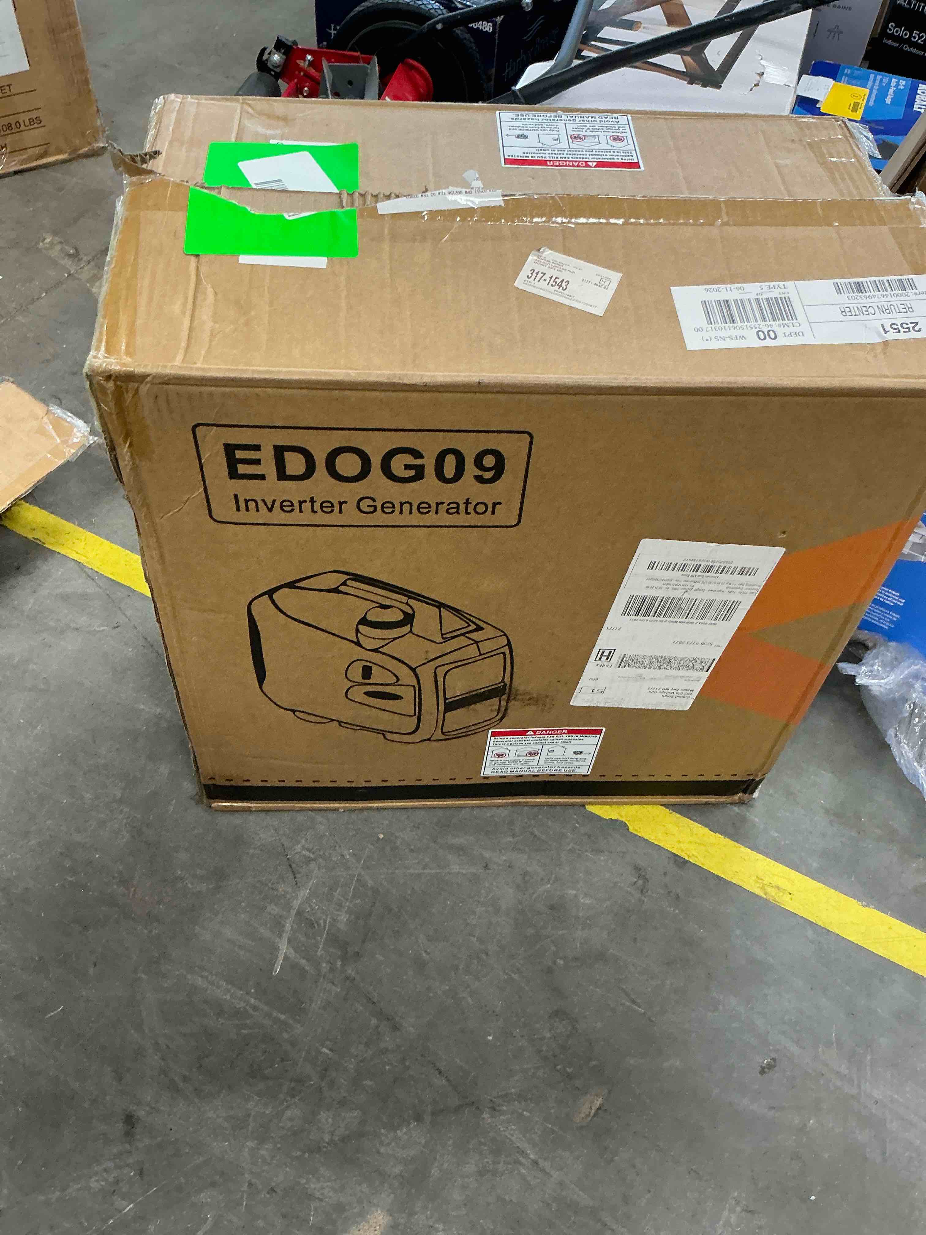 Condition photo showing Good Condition for efurden 2800w portable generator inverter generator for outdoor camping and emergency home use rv ready