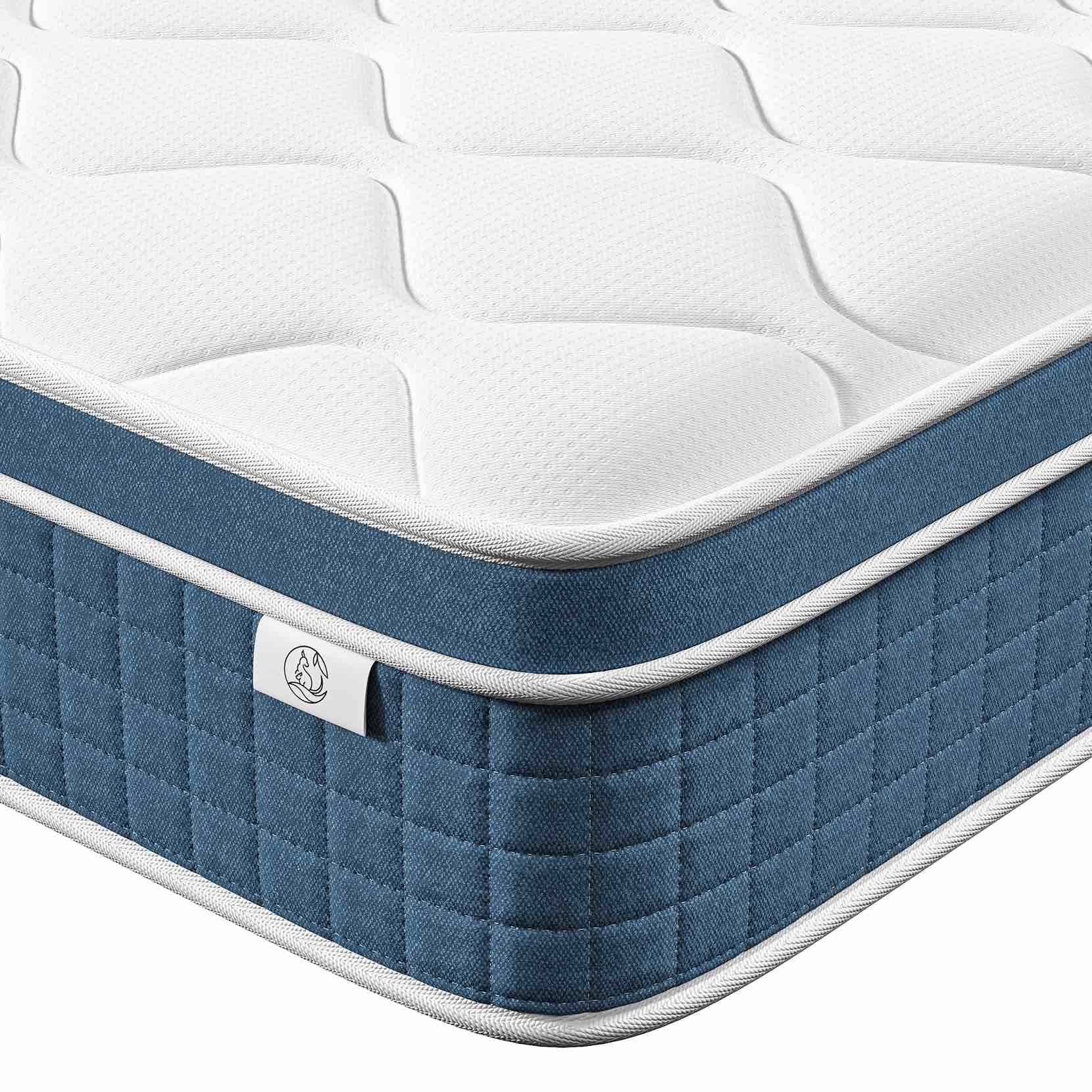 12" Twin Mattress,Memory Foam & Spring Hybrid Mattress Twin Size,Medium Feel,Breathable Comfort Pressure Relieving for Guest Bedroom - Individual Pocket