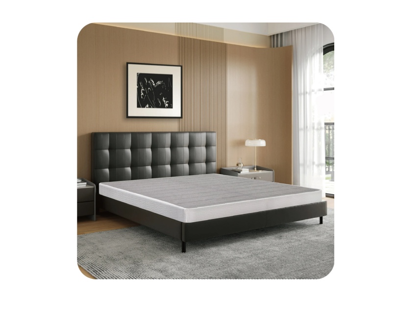  EGOHOME 5 inch Queen Size Metal Box Spring, Easy Assembly Mattress Foundation