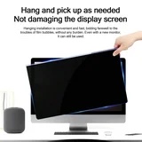 24" Computer Privacy Screen Filter for 16:9 Monitor, Hanging Type Anti Blue Light Glare Filter Desktop Monitor Privacy Film, Anti Scratch Privacy Screen Protector for 23, 23.6, 23.8 Inch Monitor