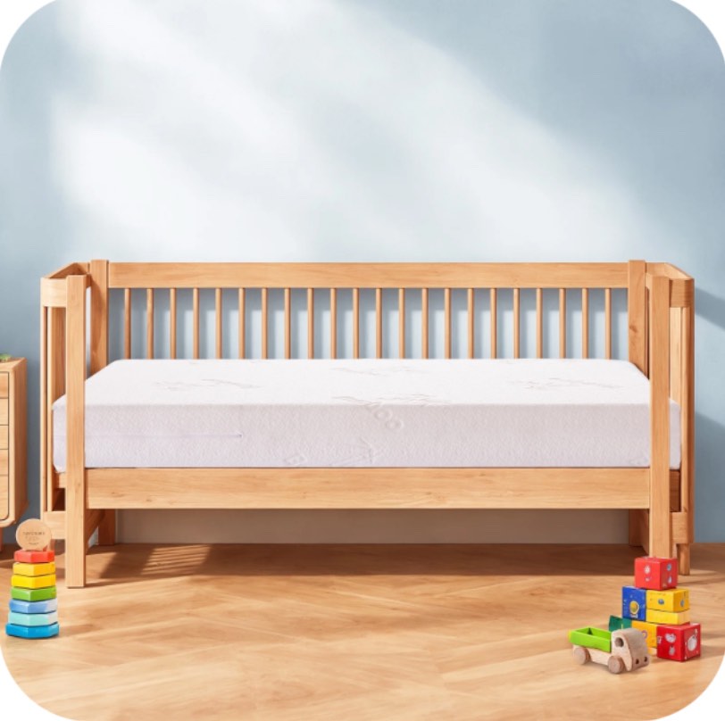Dual-Sided Soft Cribs mattresses for Waterproof - 52" x 27.5" x 5" - Breathable - Bamboo Toddler Bed Mattress Fits Baby and Kids