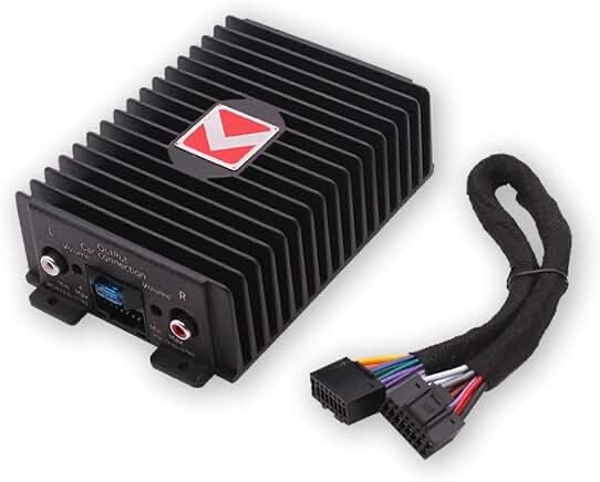 Shkalacar Car Audio 4-Channel Amp Amplifier 80Wx4 Modification Power, Digital Sound Processor Class A/B for Android Car Player