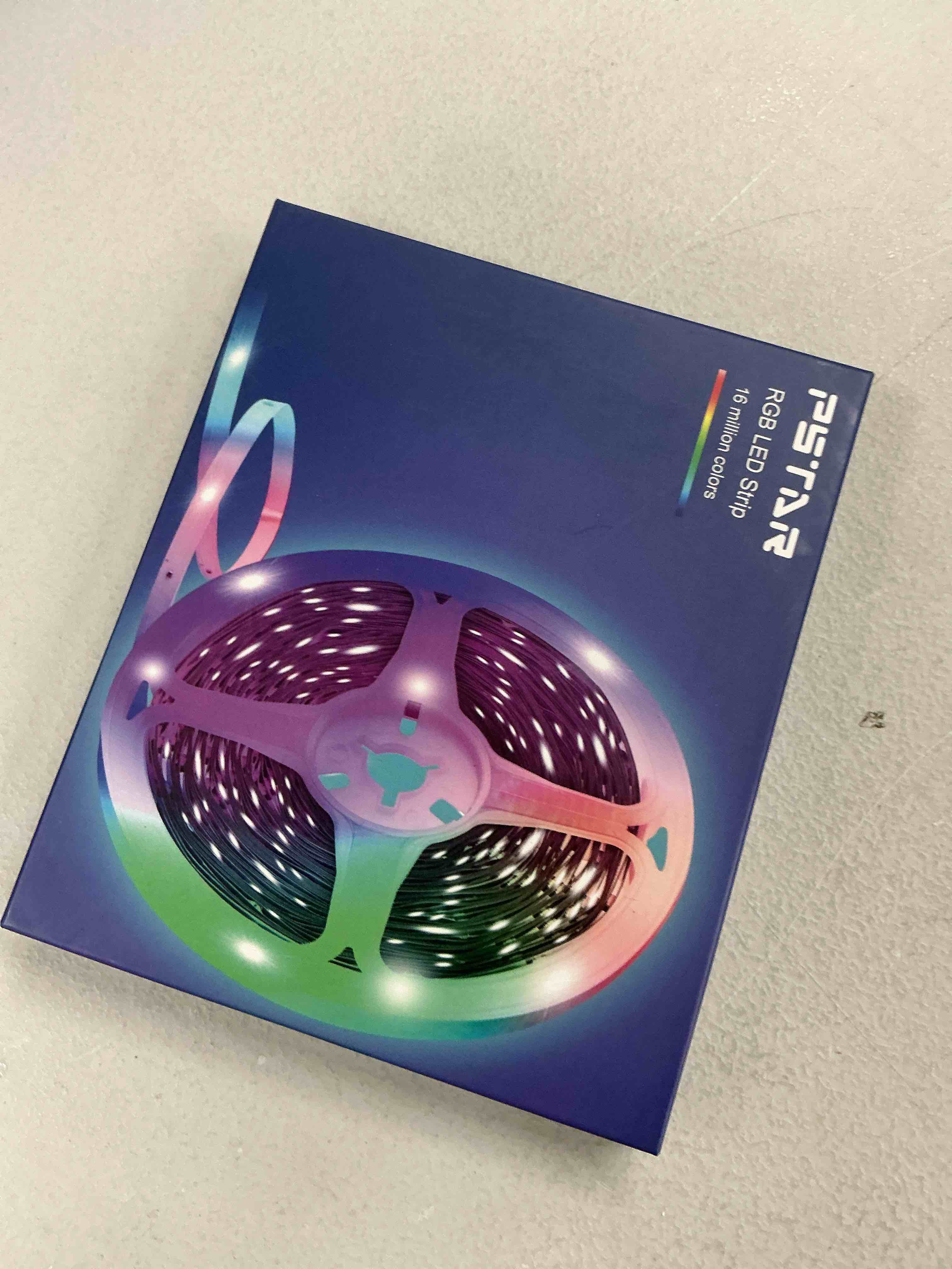 Condition photo showing New/Like New for PSTAR LED Lights for TV,6.56ft Music Sync RGB Backlight with Remote & App Control, USB Powered for 32-40 Inch TVs, Gaming Monitors, PC, Bedroom