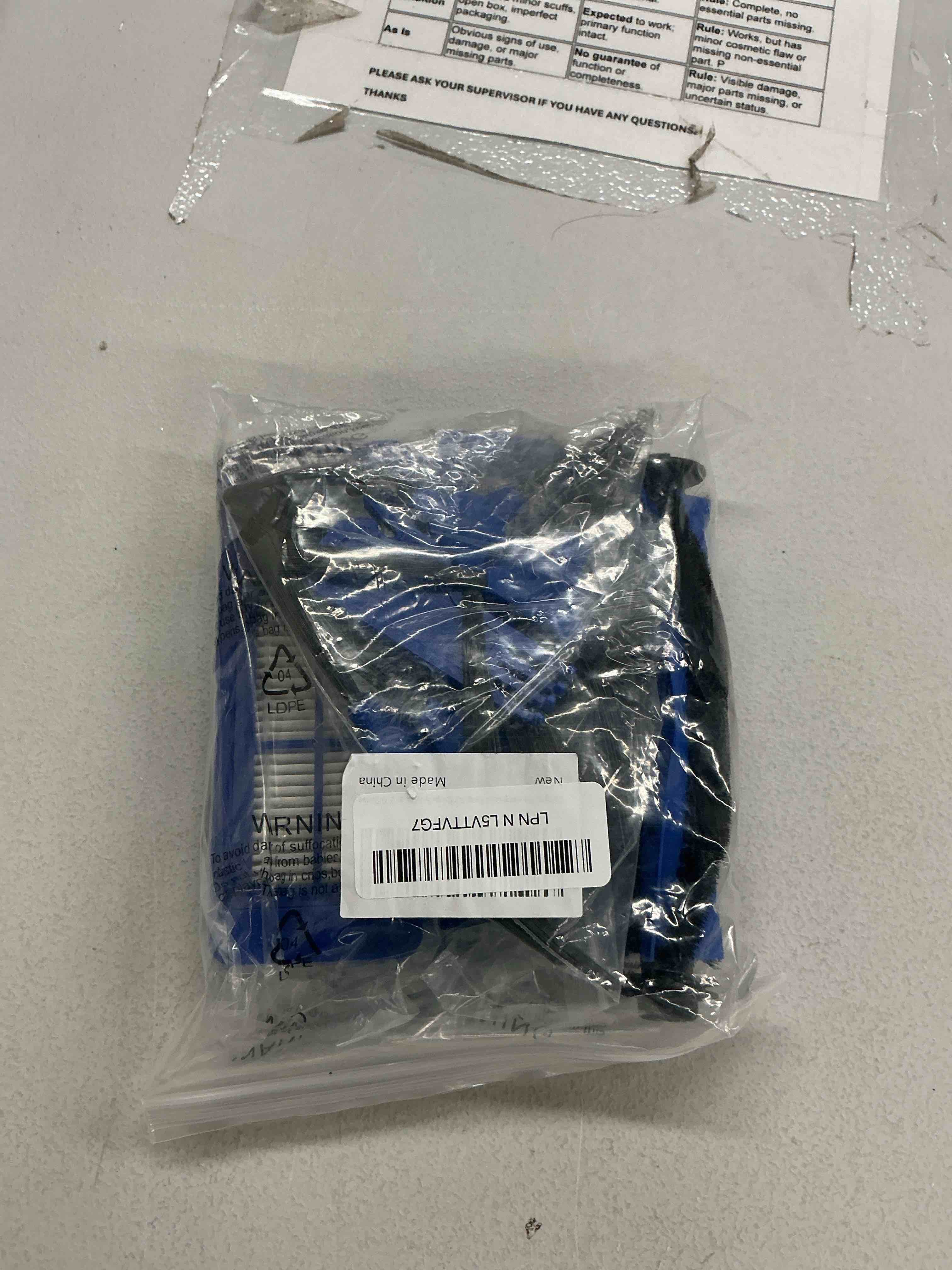 Condition photo showing New/Like New for Spare Accessories Compatible for eufy 11S Max, G30, 30C Max, 15C Max, G32 Pro, Robotic Vacuum Replacements: 1 Roller Brush 6 Side Brushes 5 Unibody Filter 